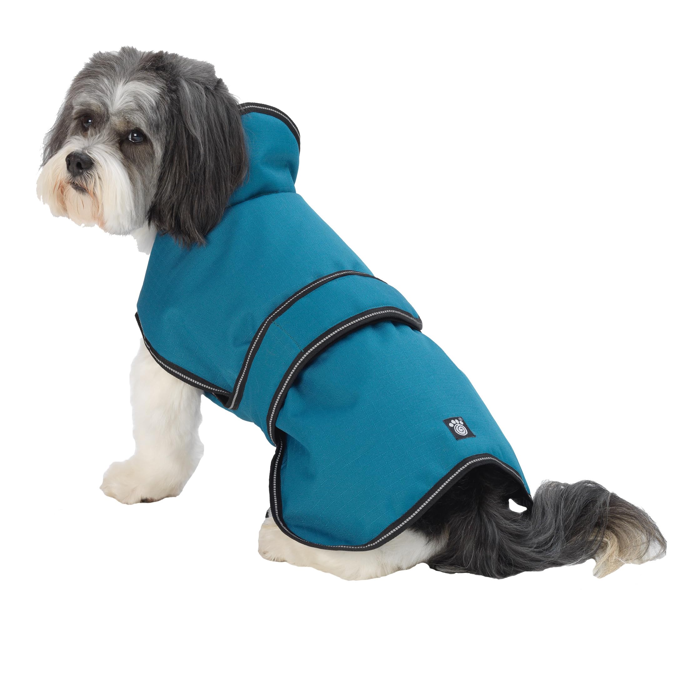 Petrageous 7303Tmd Juneau Waterproof Winter Coat With Full Chest Coverage And Leash Opening - 15-Inch Long Heavyweight Jacket Fo