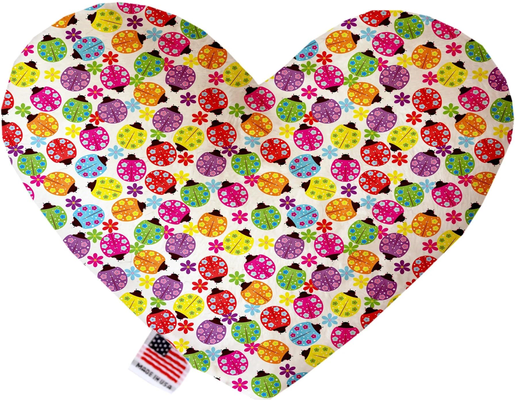 Pet and Dog Plush Heart or Bone Toy, "Easter Group" (Available in different sizes, and 10 different pattern options!) Easter Eggs 8" Plush Heart