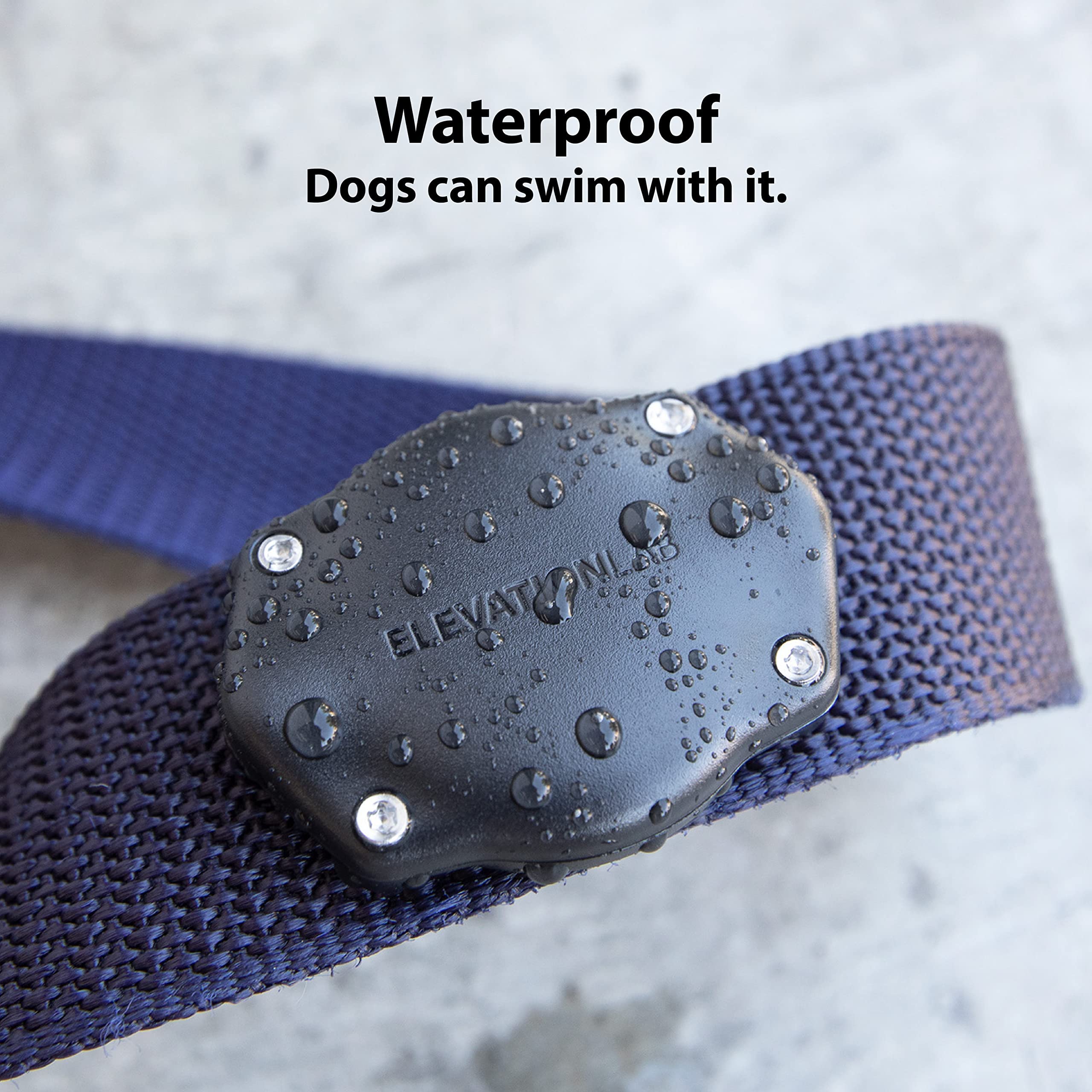 Tagvault Pet (4 Pack) - The Original Airtag Dog Collar Waterproof Mount | Ultra-Durable, Fits All Width Collars | Elevation Lab