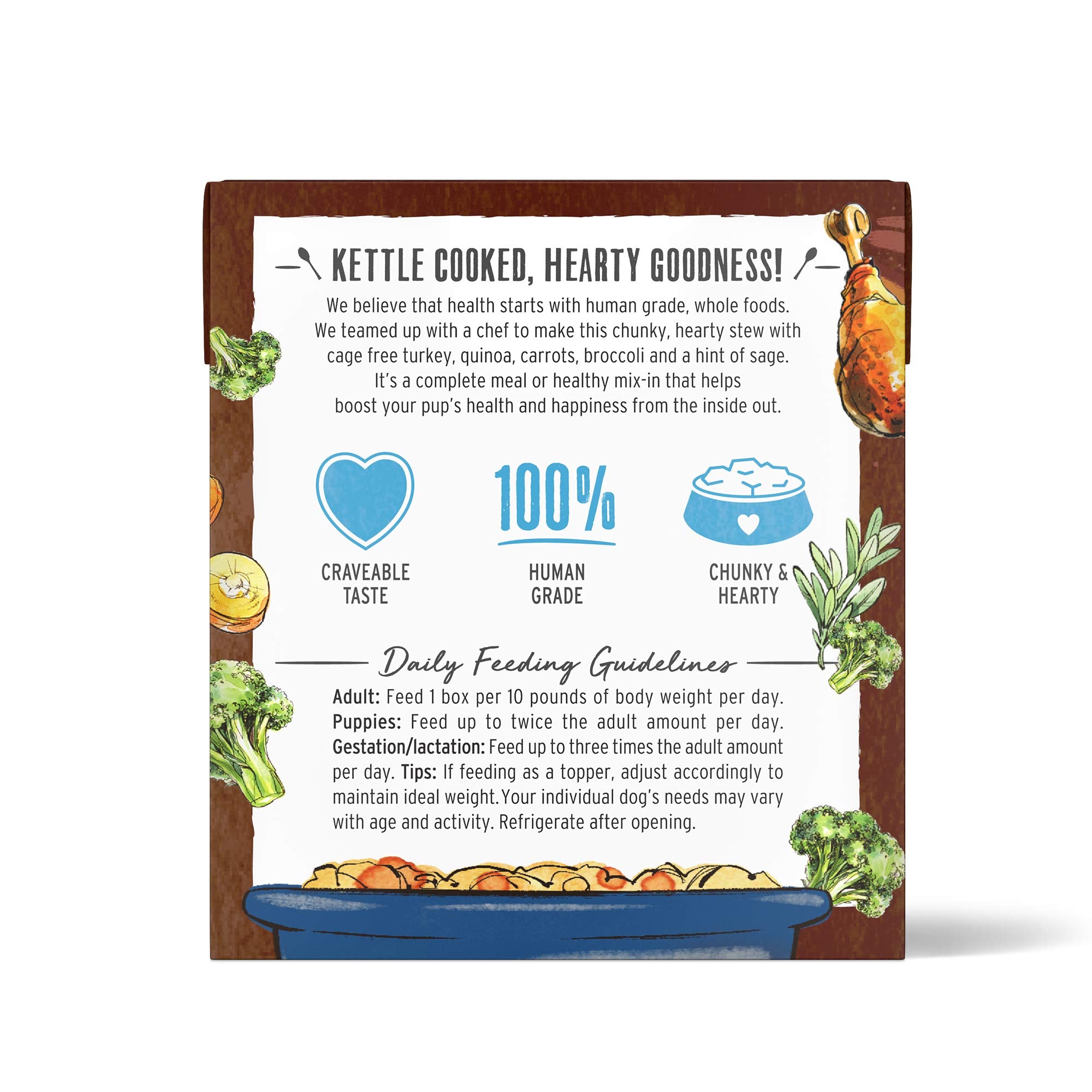 The Honest Kitchen Human Grade Wet Dog Food - One Pot Stews ,10.5 Oz(Pack of 6)