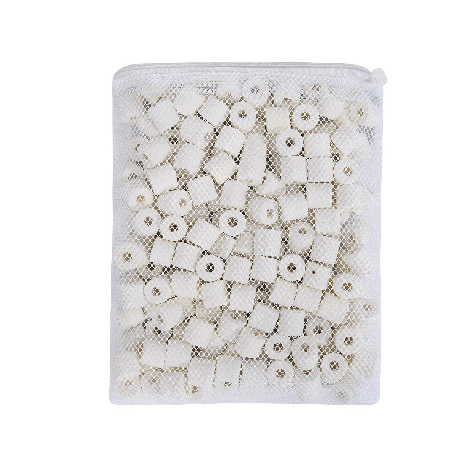 10 Lb Aquarium Fitler Media Ceramic Rings, Bio Ceramic Filter Media For Pond Fish Tank Canister Filter
