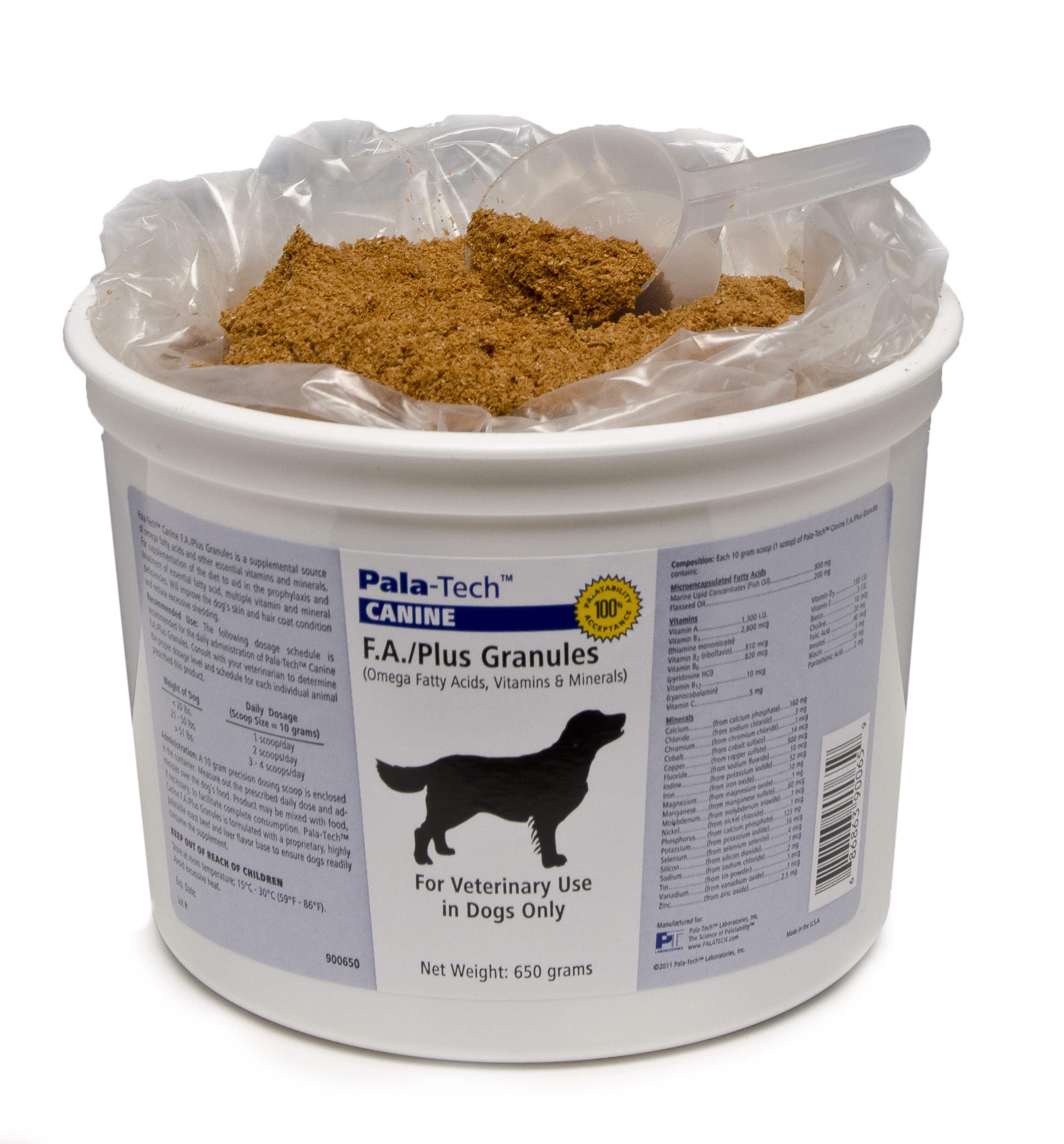 PalaTech Canine FA Plus Granules, 650g