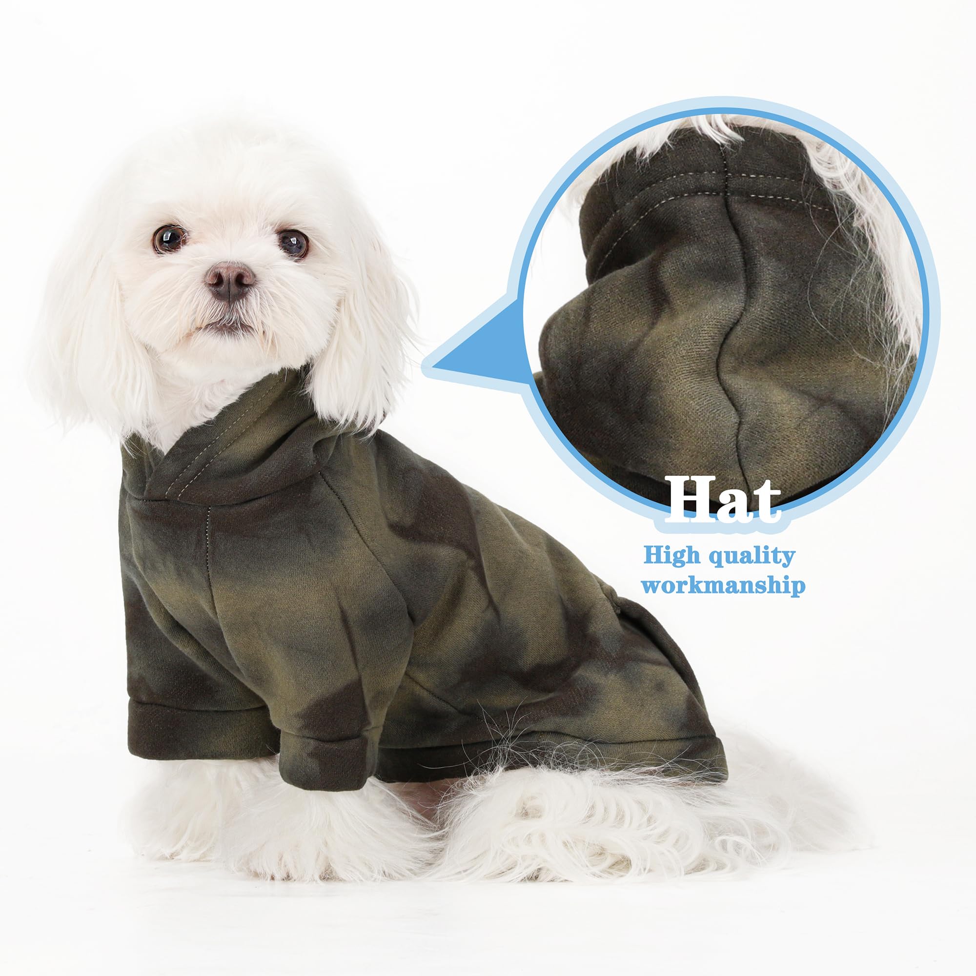 Chic Tie-Dye Dog Hoodie With Practical Pocket - Fashionable And Cozy Sweatshirt For Small, Medium, And Large Dogs, Ideal For Cas