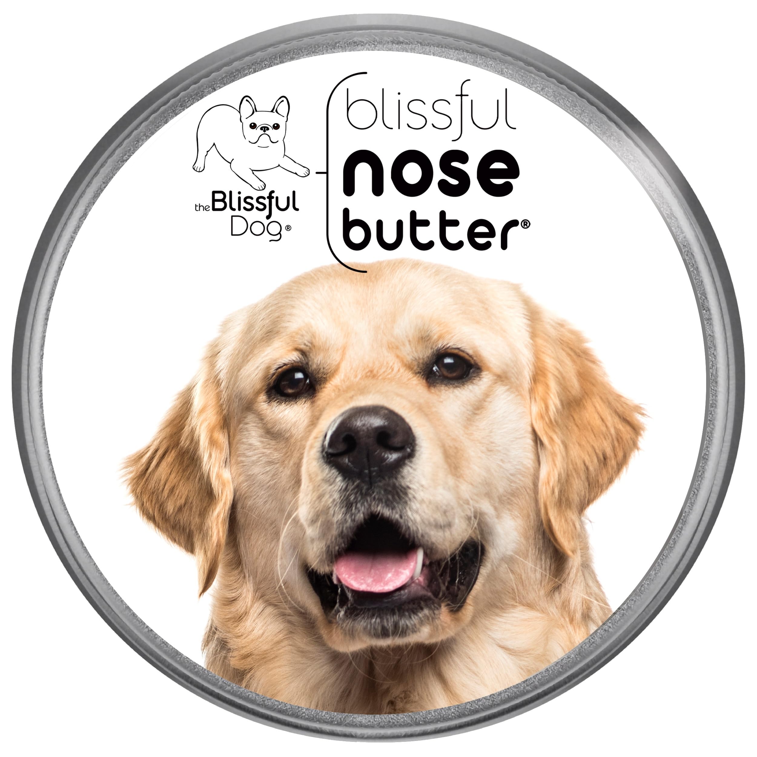 The Blissful Dog Golden Retreiver Unscented Nose Butter - Dog Nose Butter, 4 Ounce