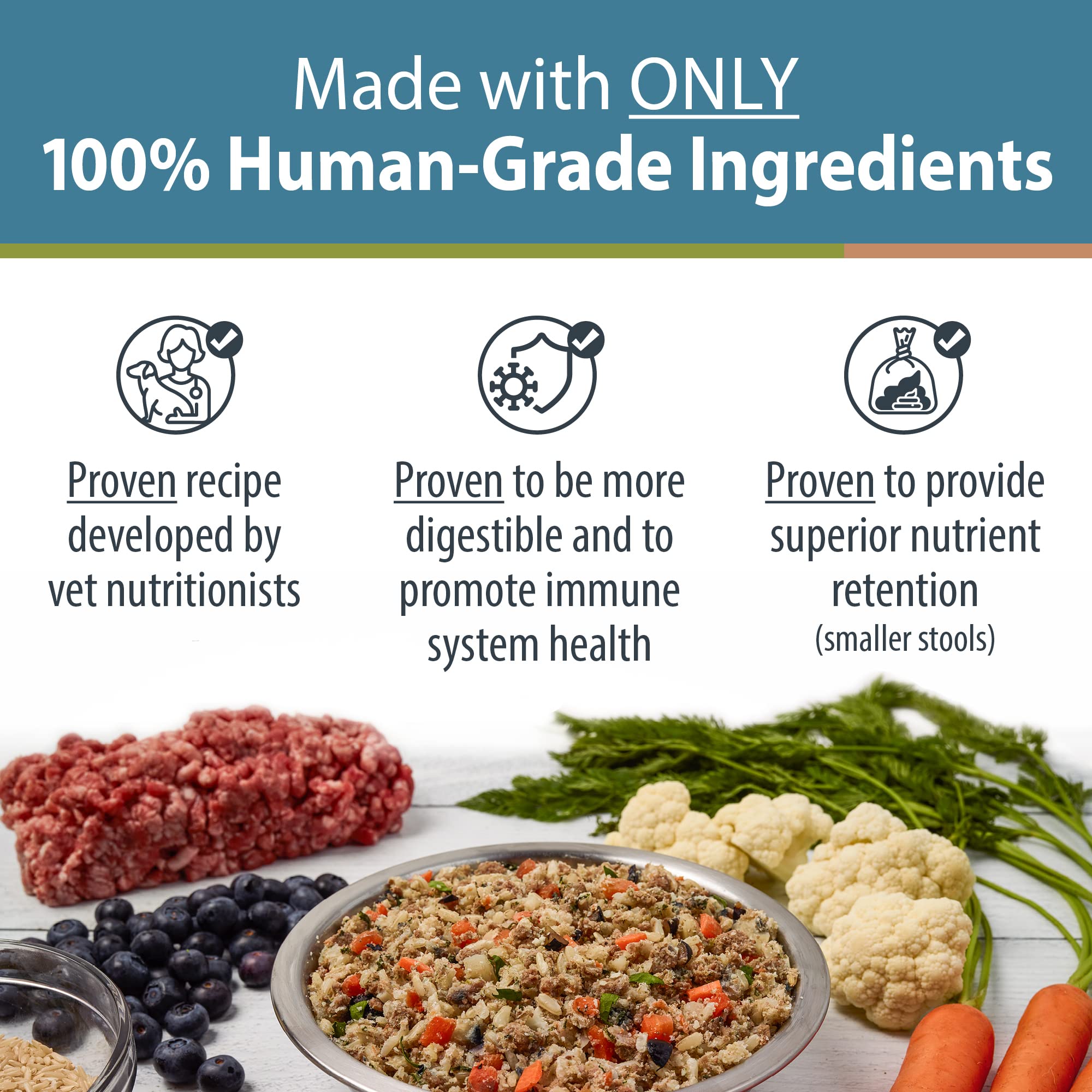 JustFoodForDogs Pantry Fresh Wet Dog Food, Complete Meal or Dog Food Topper, Lamb & Brown Rice Human Grade Dog Food Recipe - 12.