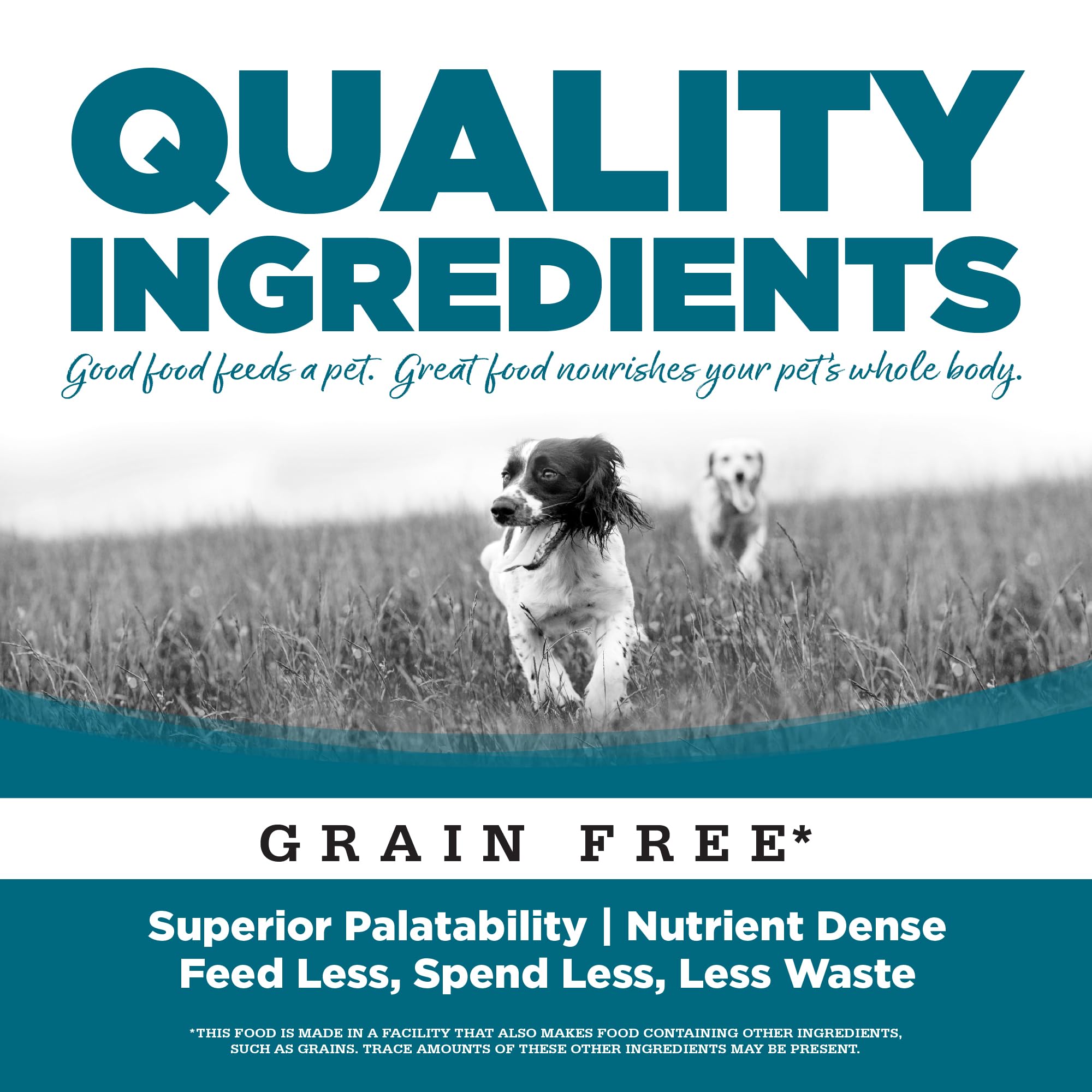 NutriSource Grain Free Dry Dog Food, Chicken and Peas, 12LB
