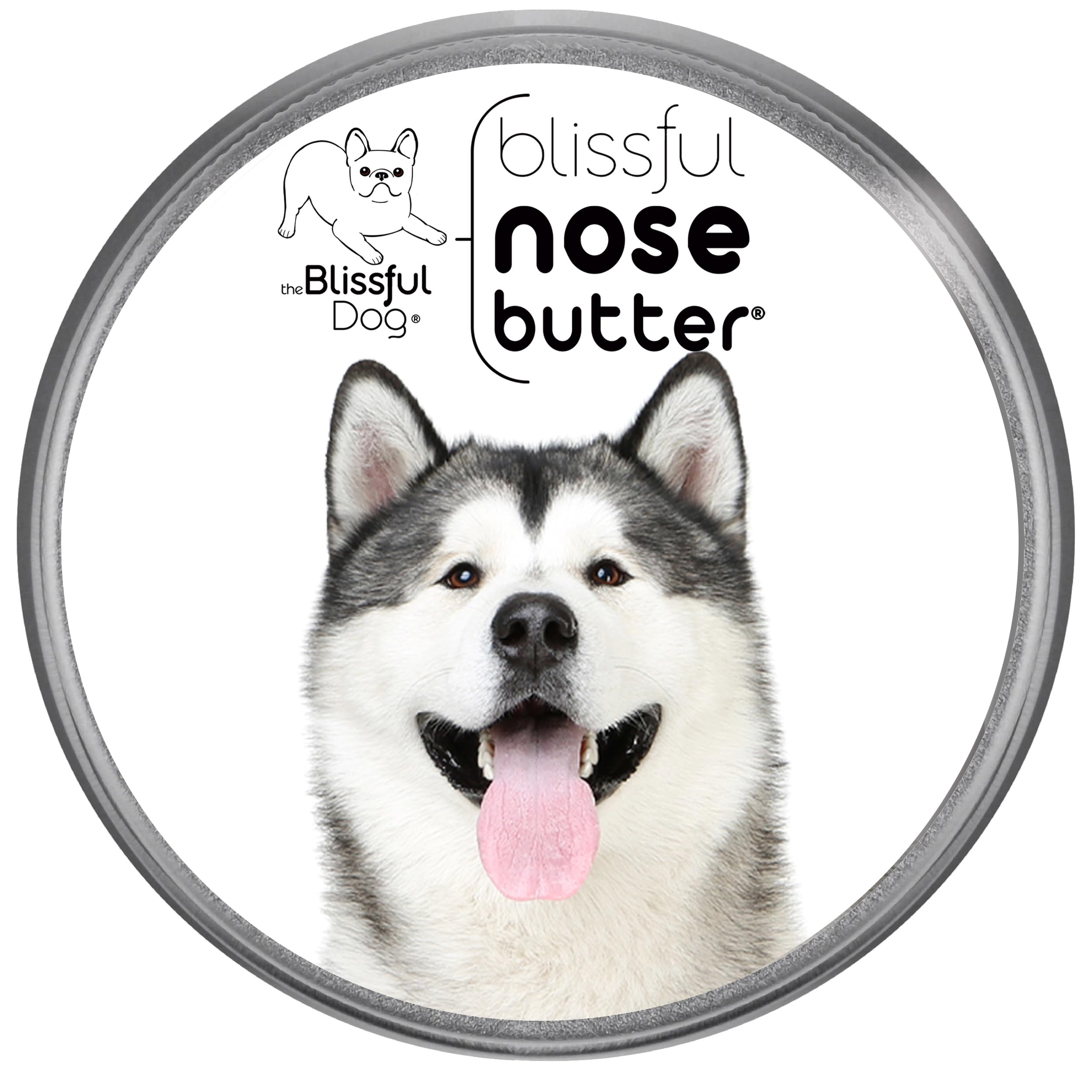The Blissful Dog Malamute Unscented Nose Butter - Dog Nose Butter, 4 Ounce