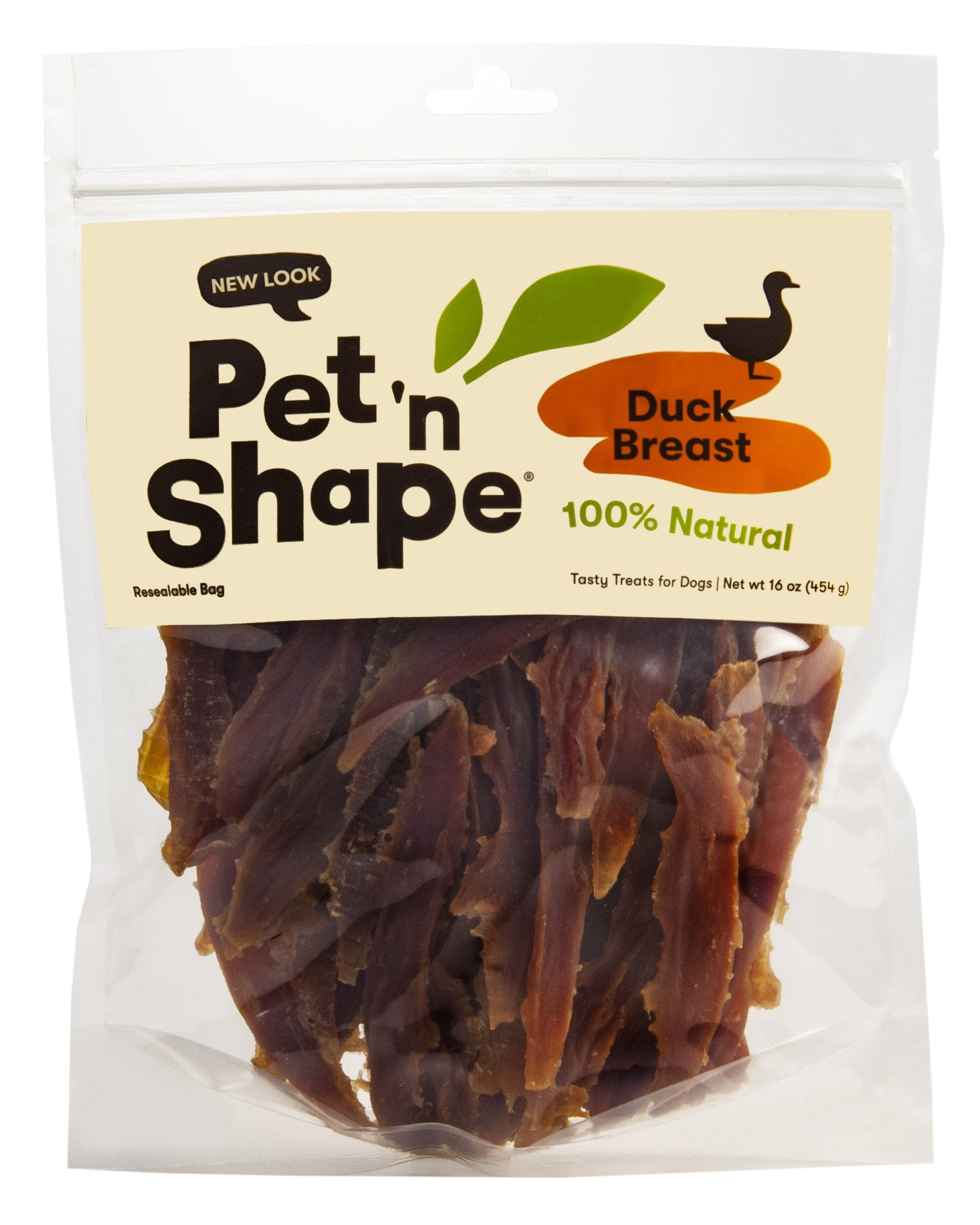 Pet n Shape Duck Breast Jerky Dog Treats - 16 Ounce