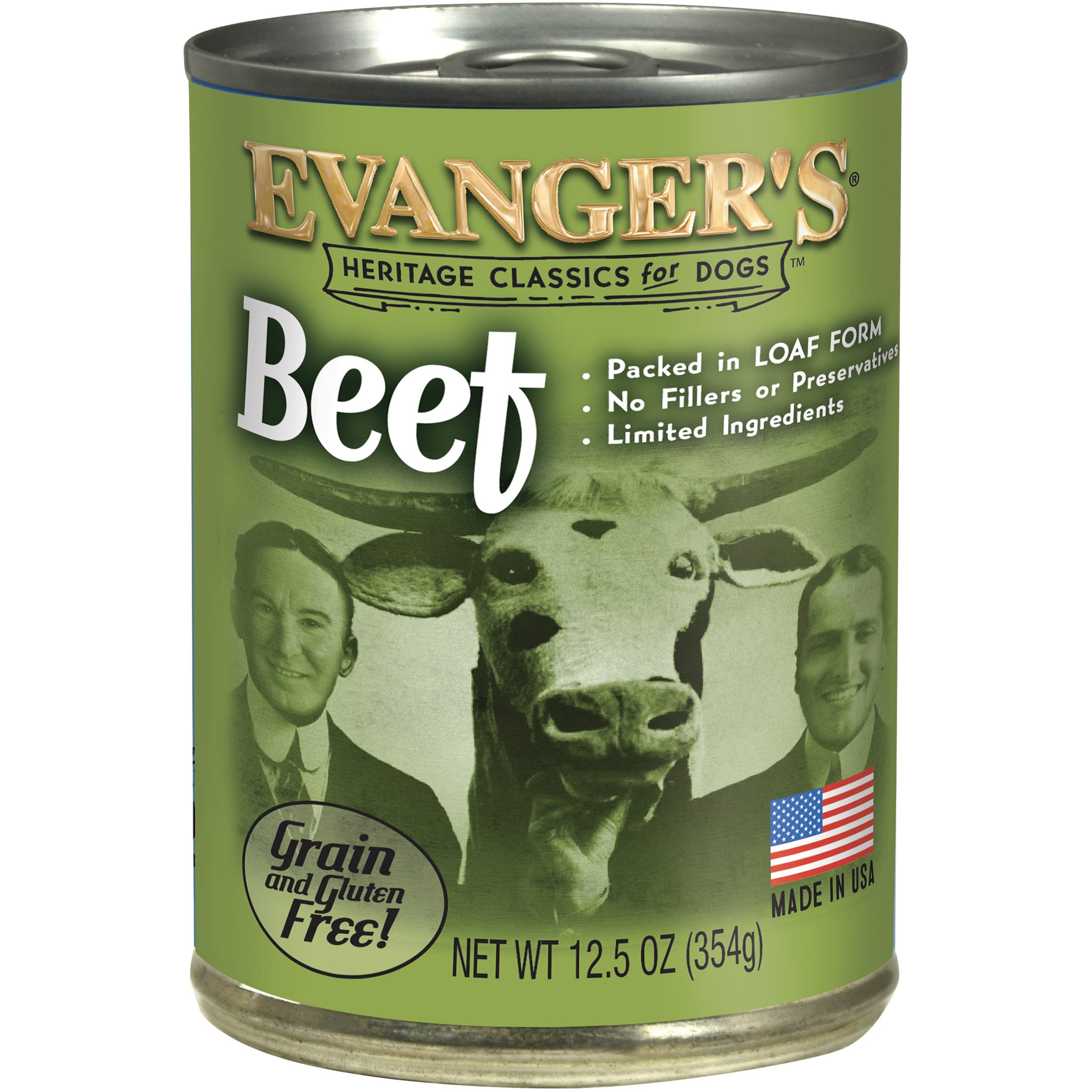Evangers Heritage Classics Beef for Dogs - 12, 12.5 oz Cans