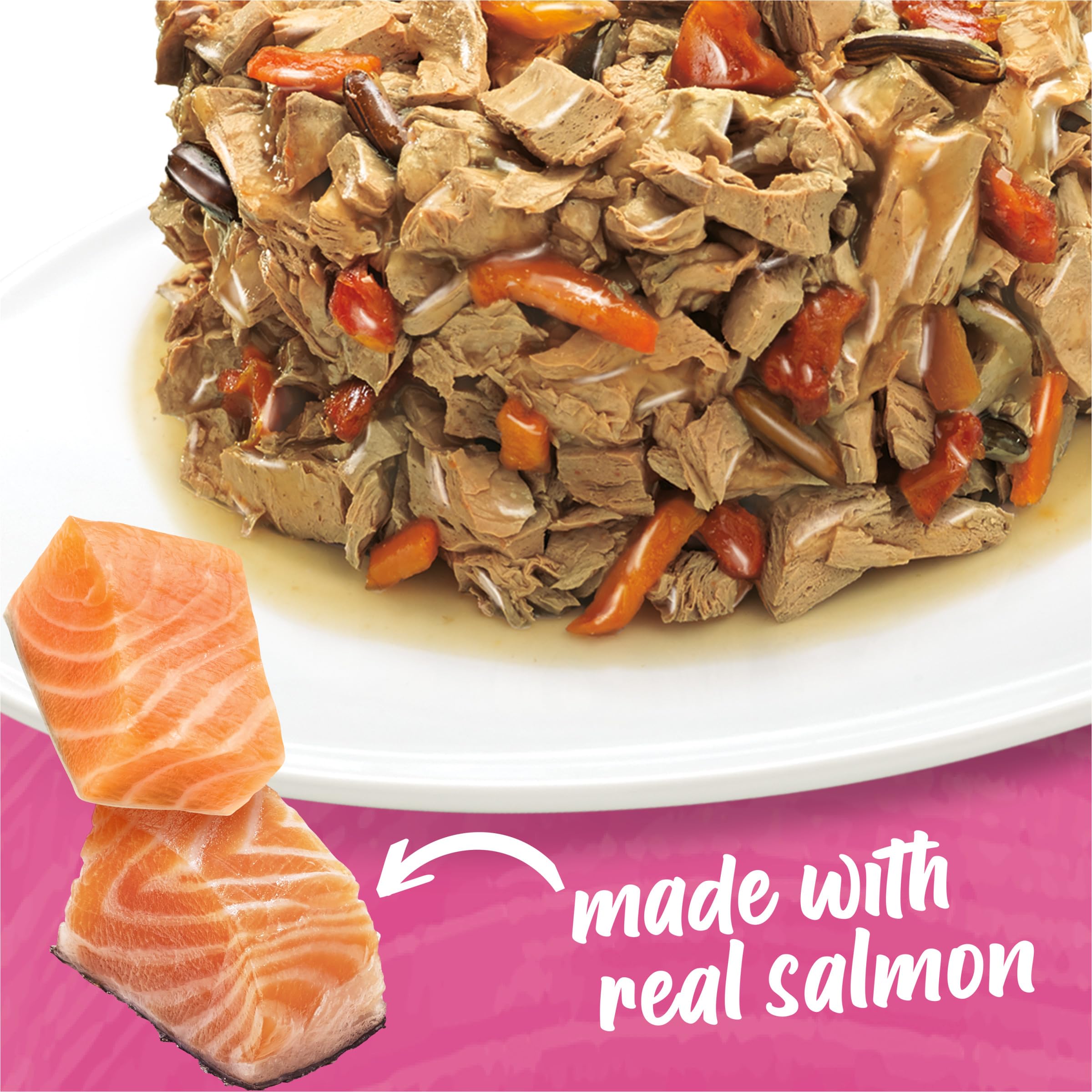 Beneful IncrediBites Wet Dog Food with Real Salmon, 3 oz. Cans, Pack of 12
