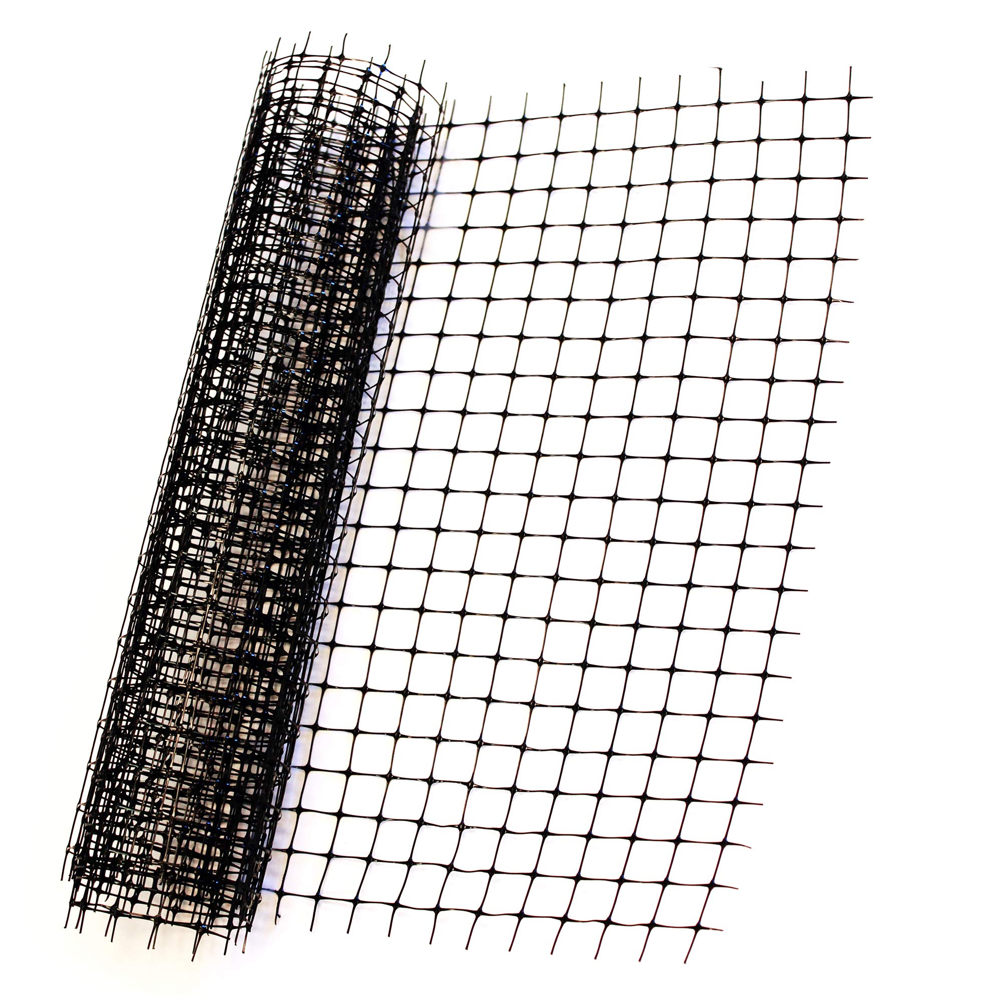 Cardinal Gates DS15 Light-Duty Outdoor Deck Netting - Plastic Balcony Netting for Pets & Kids - 15ft X 3ft Banister Safety Net -