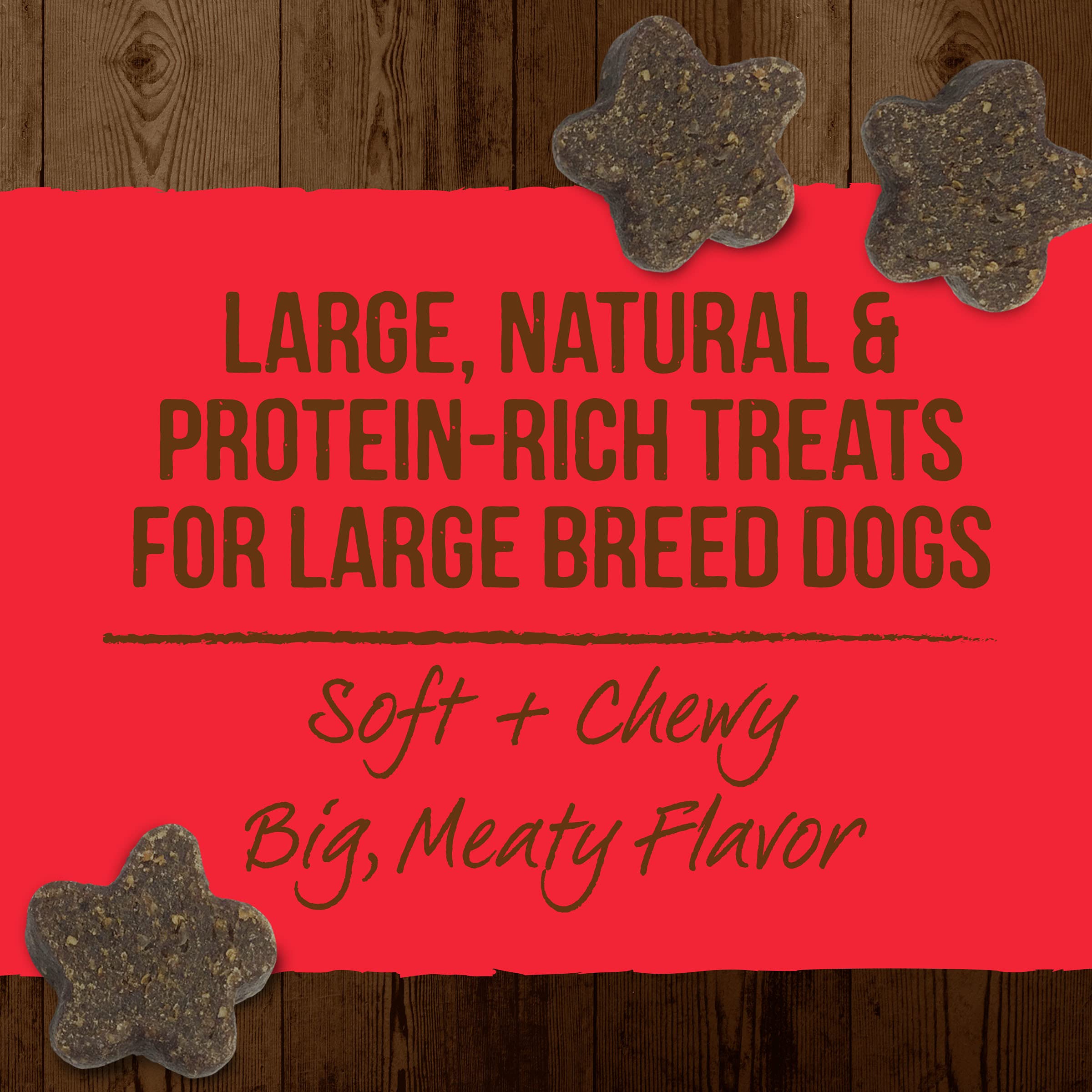 Merrick Power Bites Dog Treats, Beef & Sweet Potato, 6 oz Bag, Model 78512