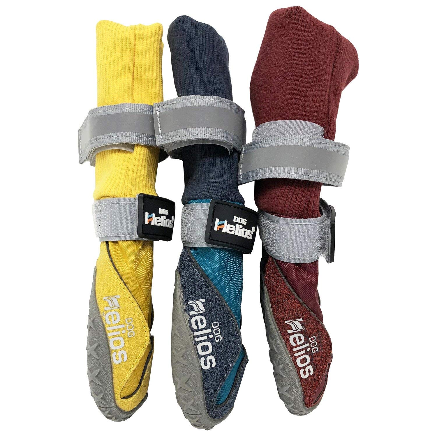 Dog Helios 'Traverse' Premium Grip High-Ankle Outdoor Dog Boots, Small, Blue