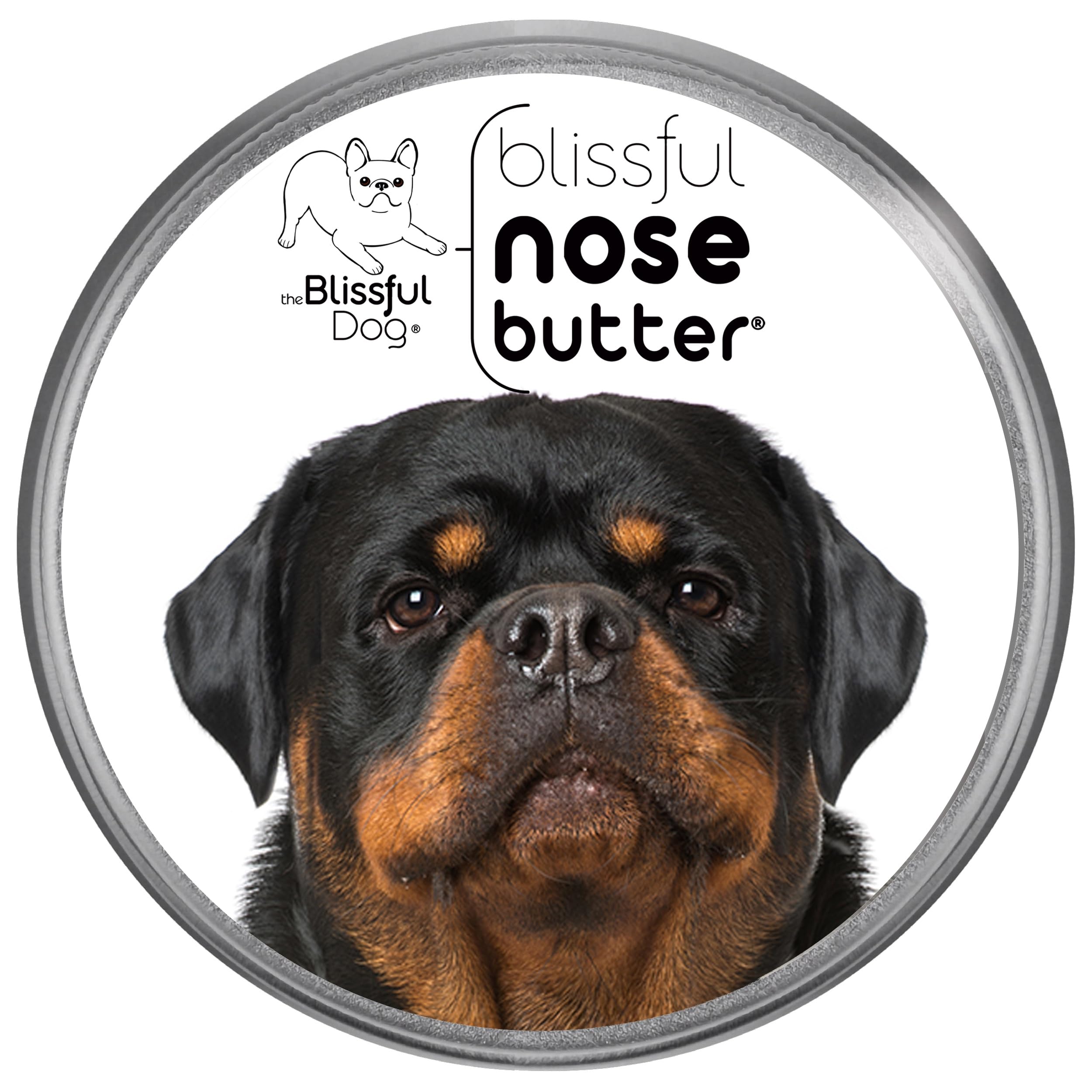 The Blissful Dog Rottweiler Unscented Nose Butter - Dog Nose Butter, 16 Ounce