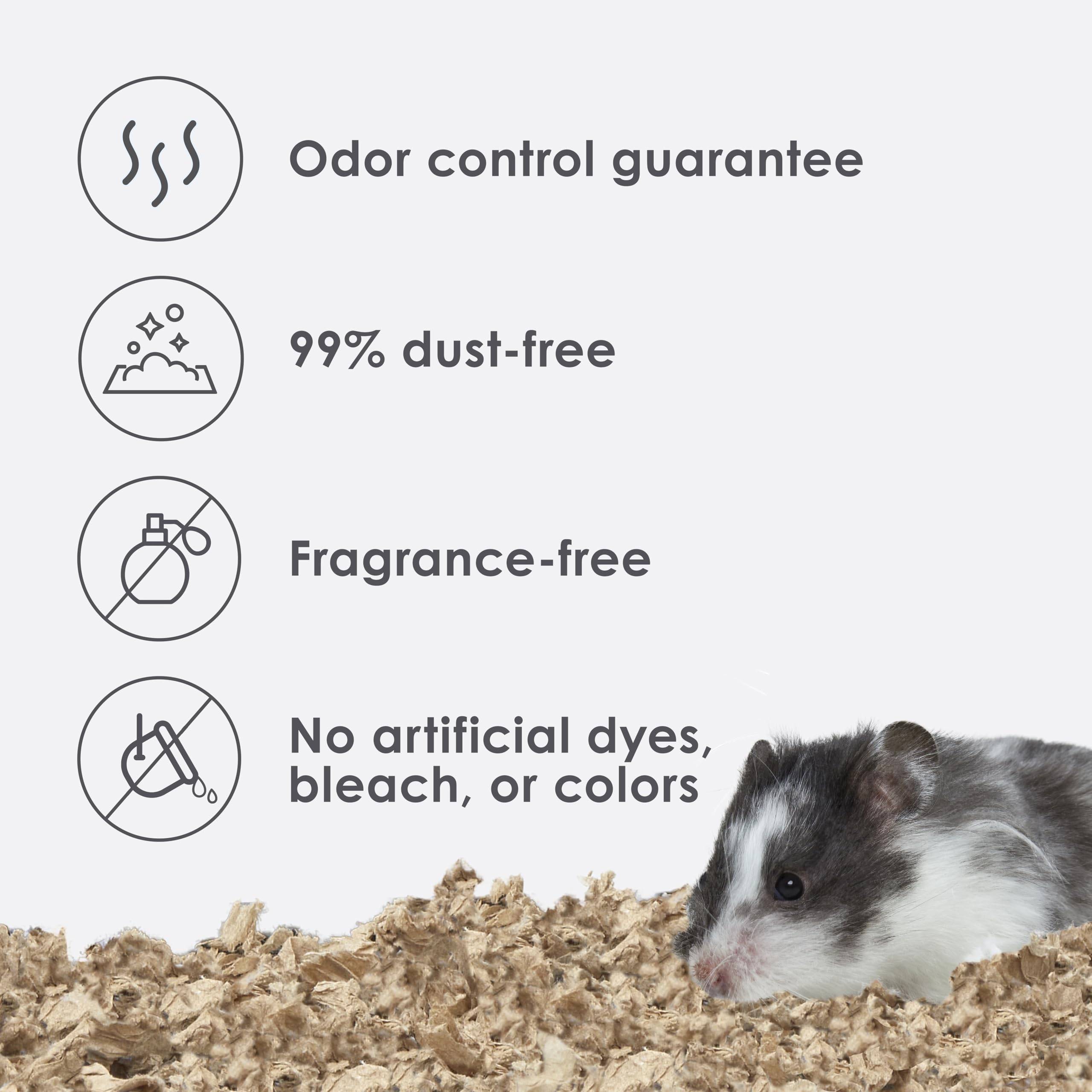 Kaytee Clean & Cozy Natural Paper Bedding, Made for Small Animals, 72 Liters