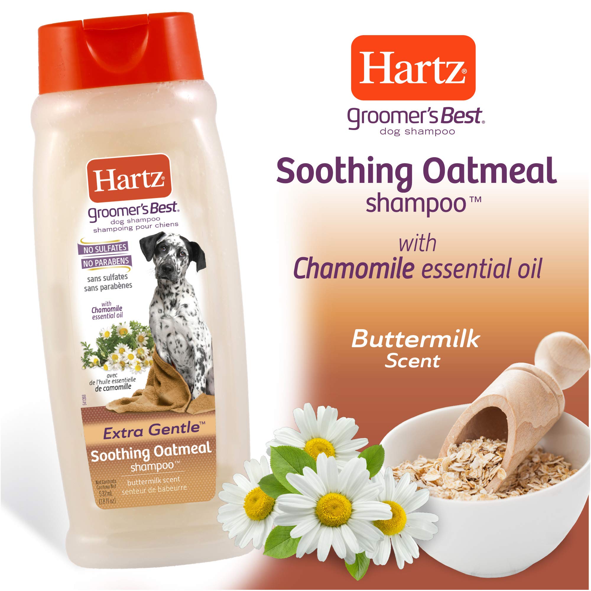 Hartz Groomer'S Best Oatmeal Shampoo, 18-Ounce
