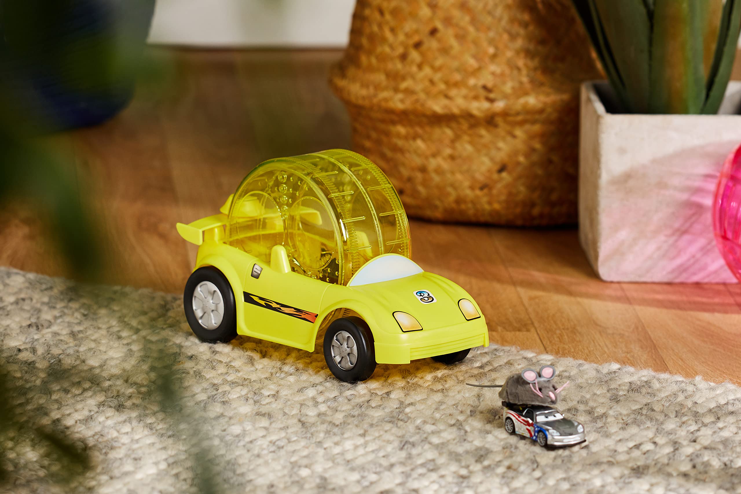 Kaytee Critter Cruiser Pet Powered Exercise Car for Hamsters and Gerbils