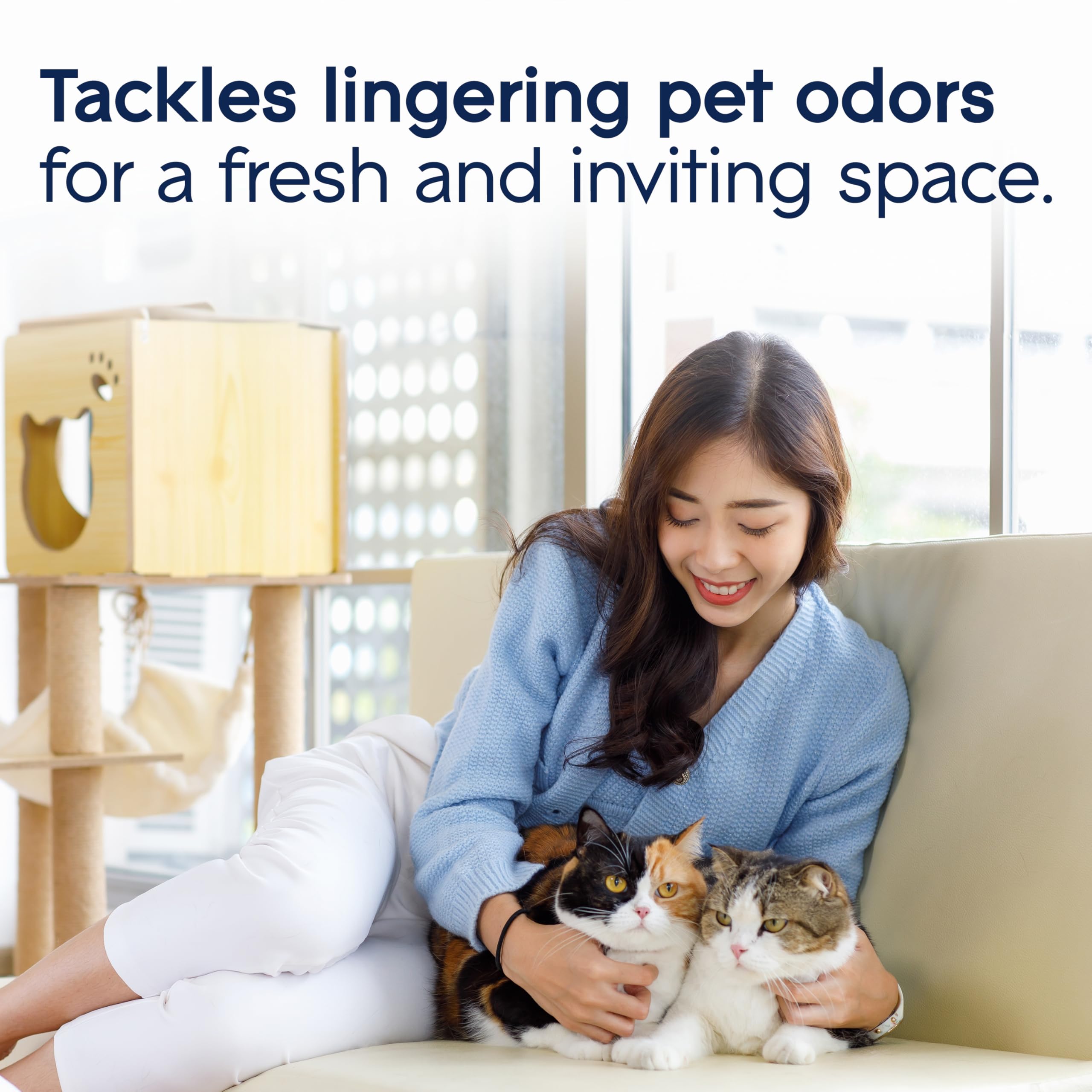 Glade Plugins Refills Air Freshener, Pet Fresh Scent, Scented And Essential Oils For Home And Bathroom, 0.67 Fl Oz, 5 Count