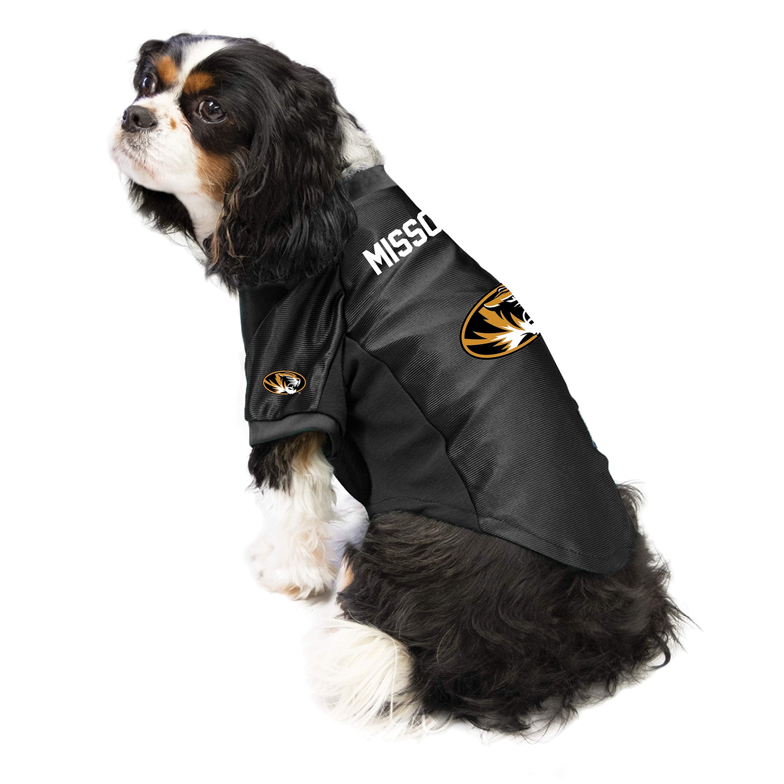 Missouri Tigers Pet Jersey Stretch Size L - Special Order
