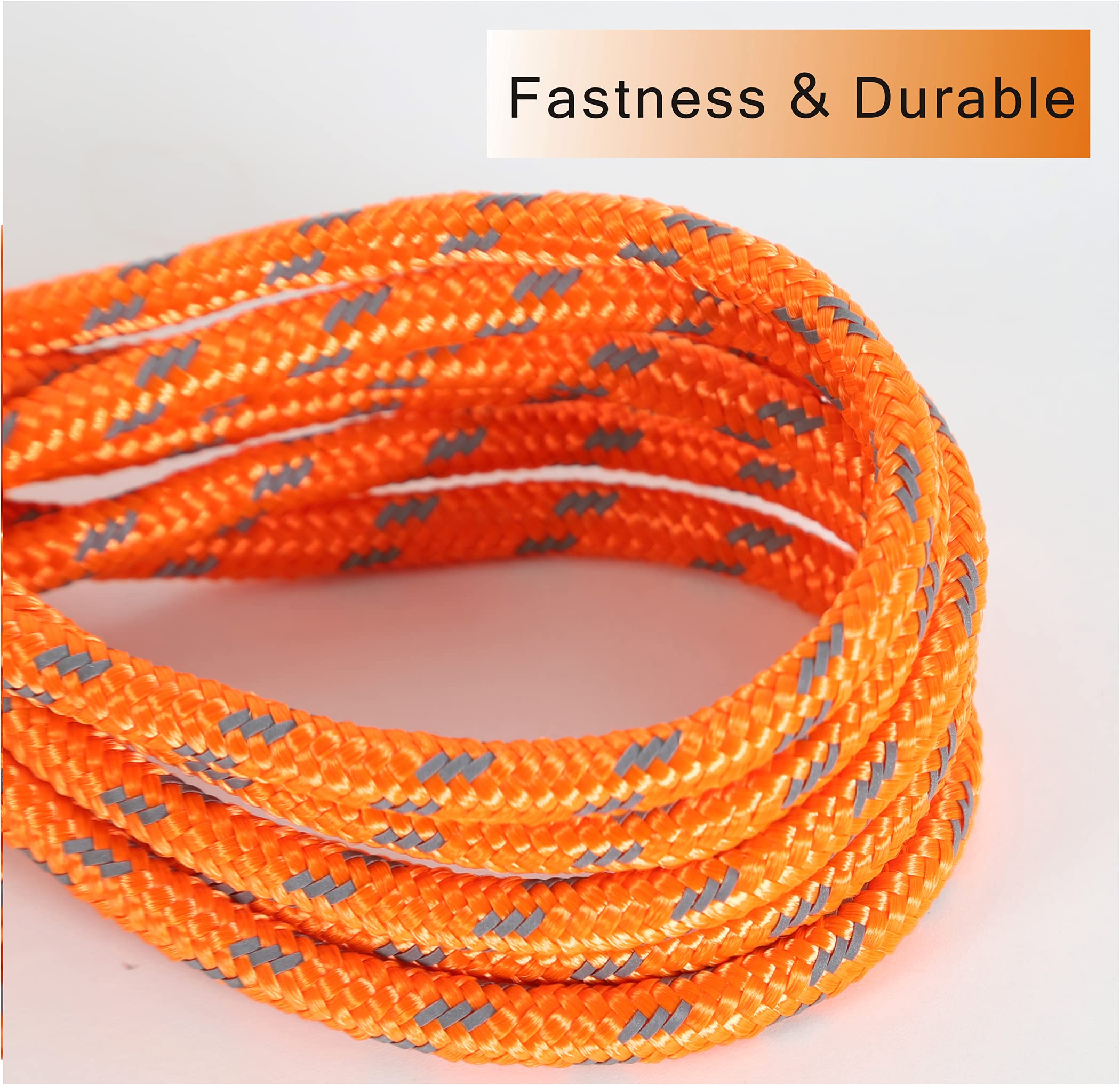 Reflective Cat Leash -50Ft Cat Cable Out Leash Escape Proof Walking Leads Yard Long Leash Durable Safe Personalized Extender Lea