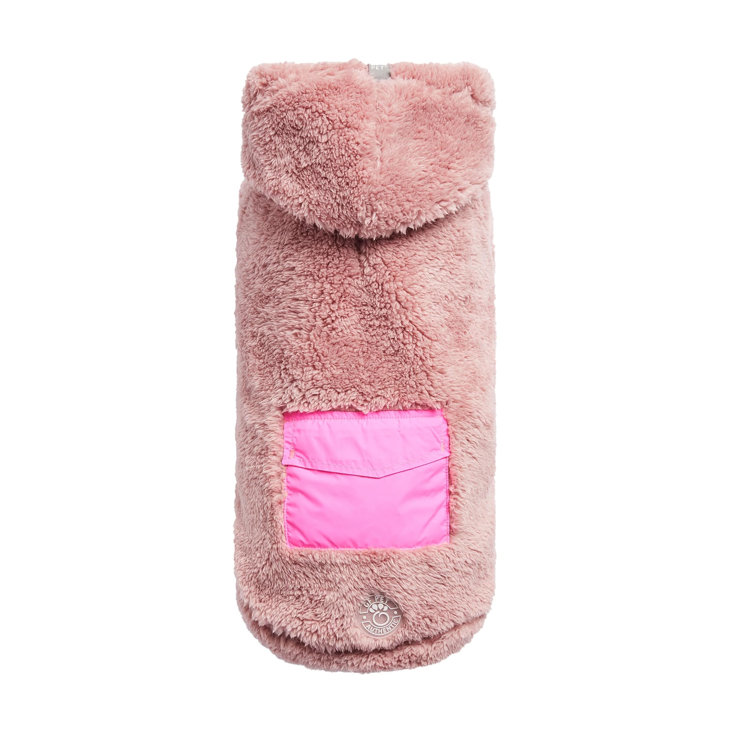 Gf Pet Cozy Hoodie Dog Jacket – Soft Fleece Pullover For Cold Weather Protection | For Small Medium Large Dogs | Warm, Comfortable, Made To Last – Pink - S