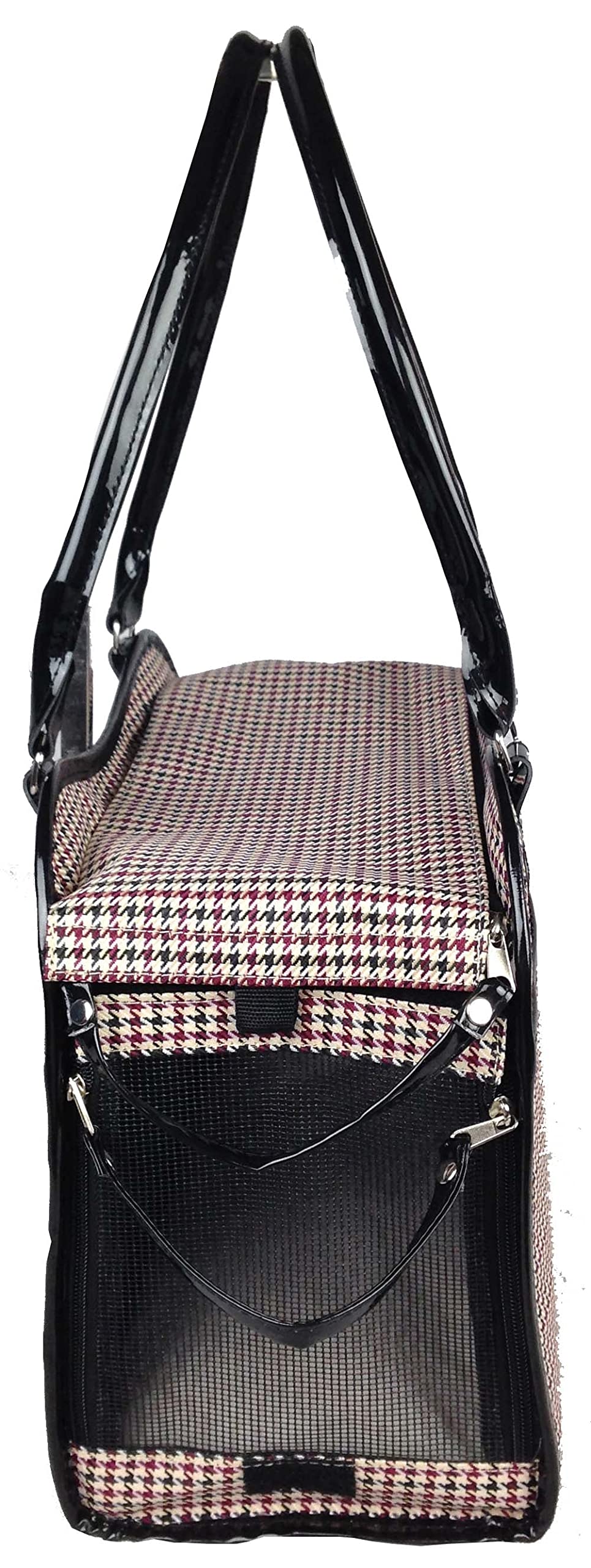 Pet Life Exquisite Handbag Cat And Dog Carrier - Fashion Pet Carrier And Dog Purse For Small And Medium Dogs And Cats