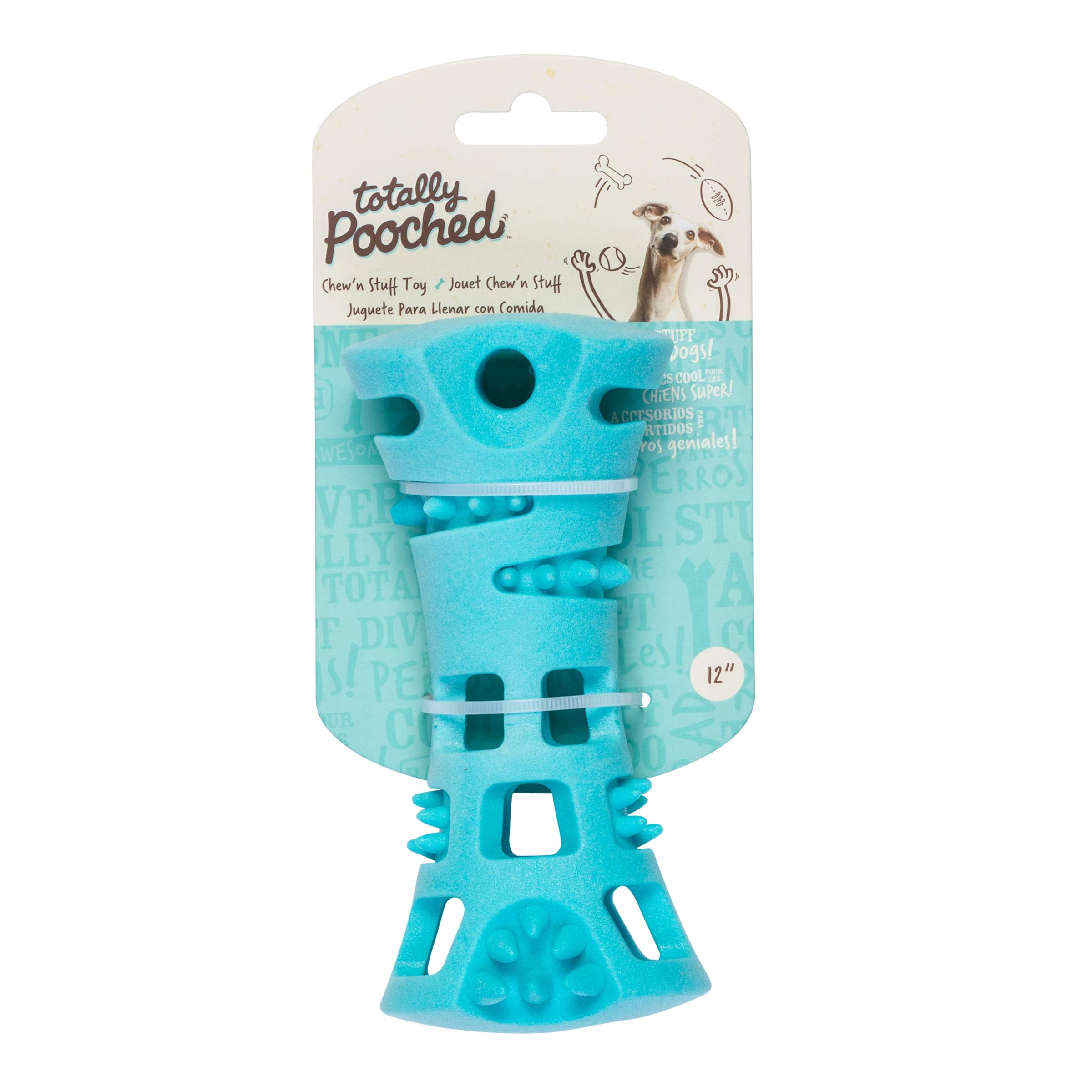 Messy Mutts Totally Dog Chew N Stuff Teal