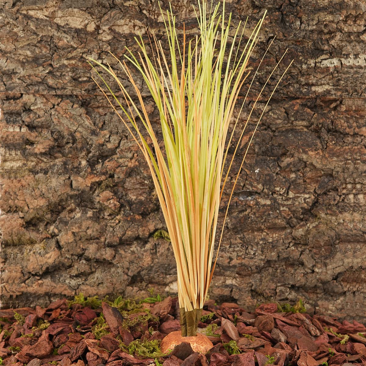 WOLEDOE Fake Desert Dry Grass, Reptile Plants for Terrarium, Bearded Dragon Tank Accessories Habitat Decor fit Crested Gecko Leo