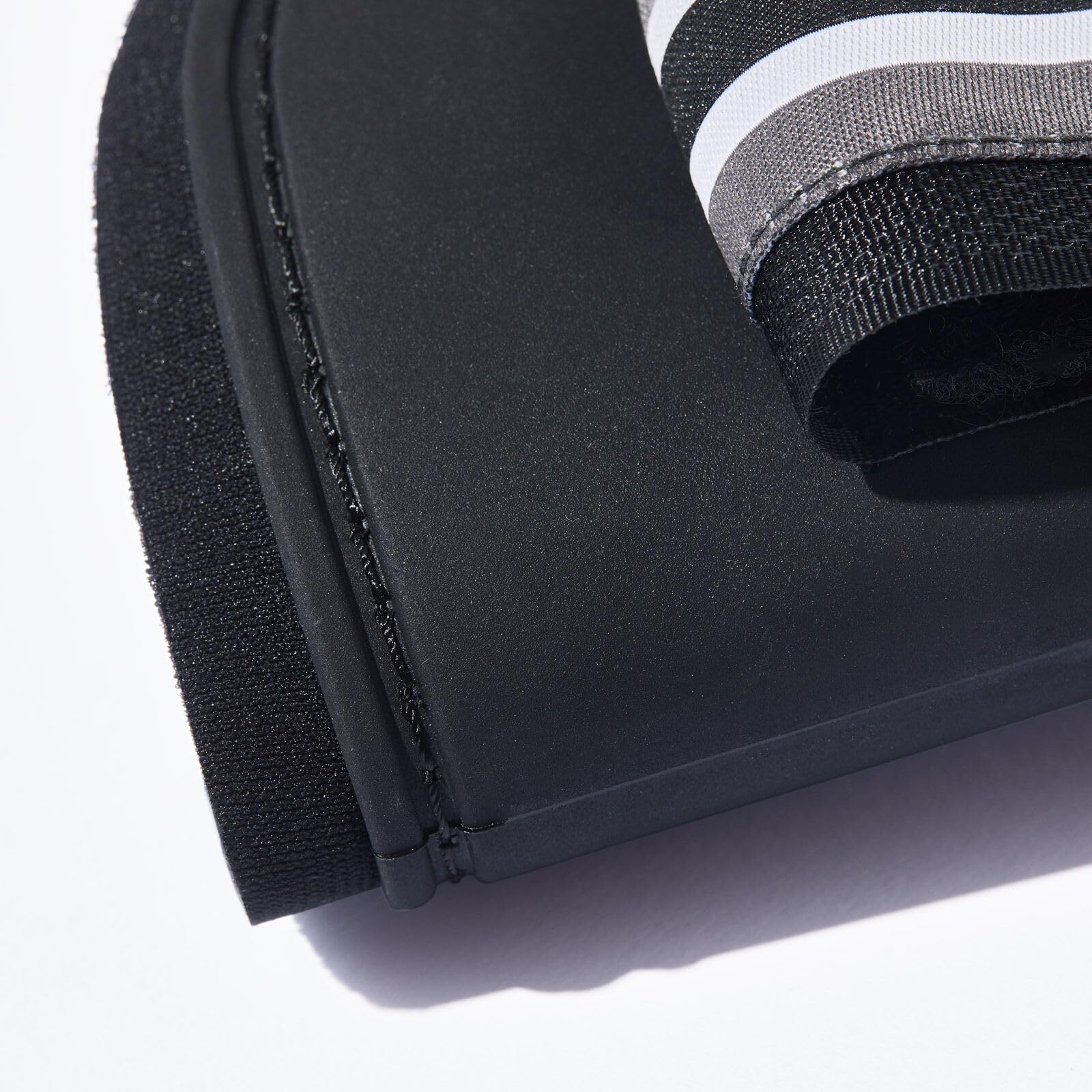 HORZE Adepto Open Front Tendon Boots | Durable Shell with Neoprene Lining - Black - Horse