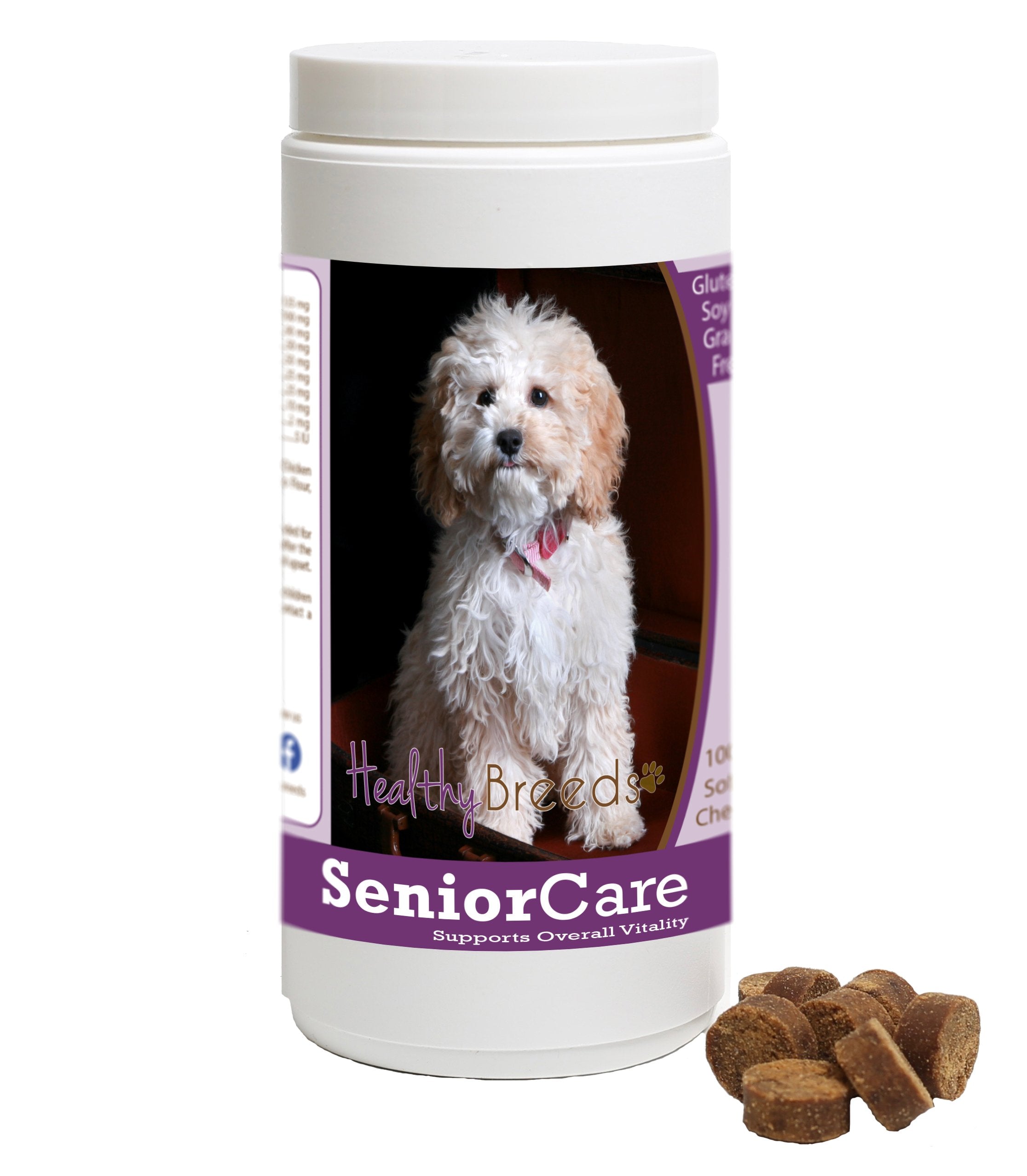 Healthy Breeds Cockapoo Senior Dog Care Soft Chews 100 Count