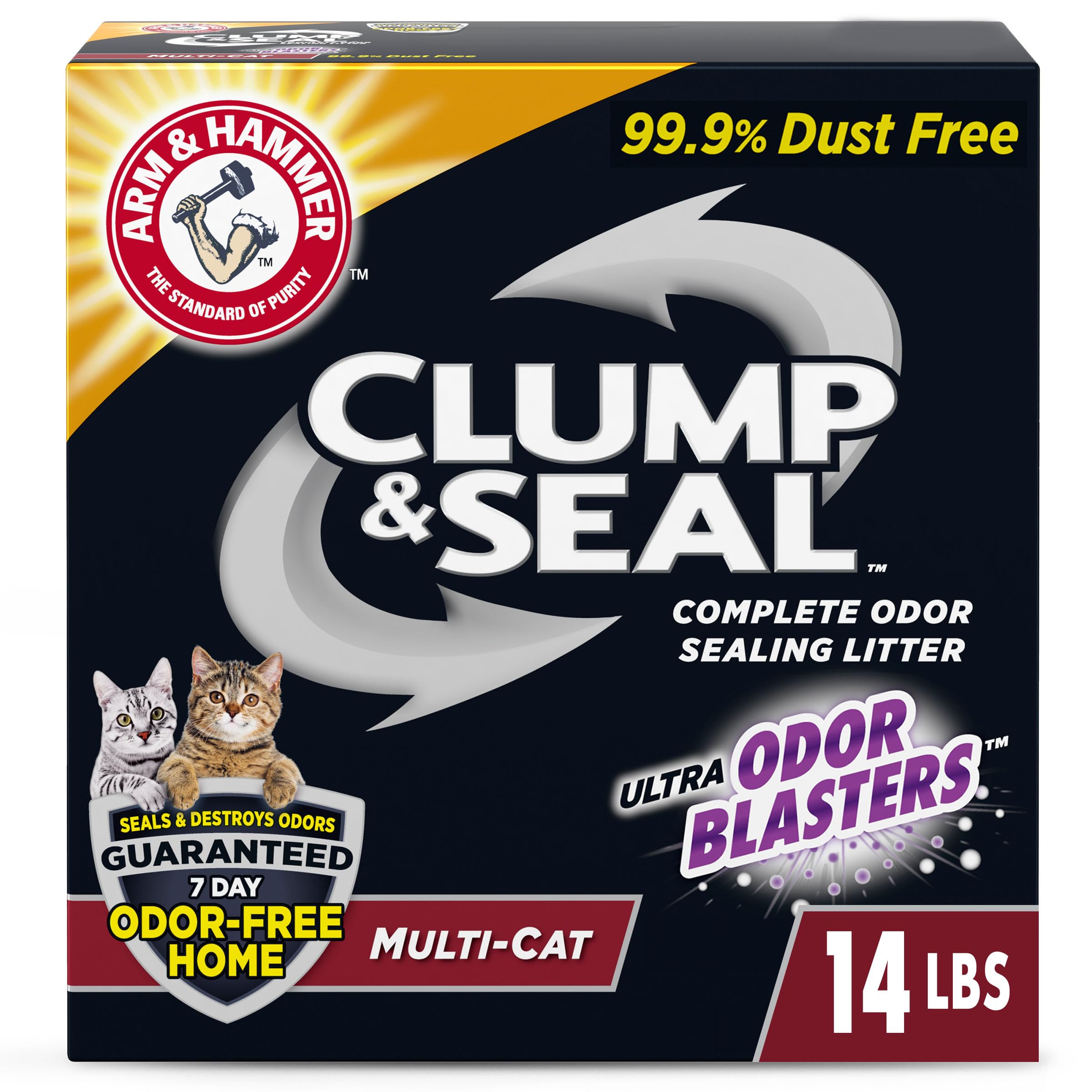 CLUMP&SEAL CAT LITTER14# (Pack of 1)