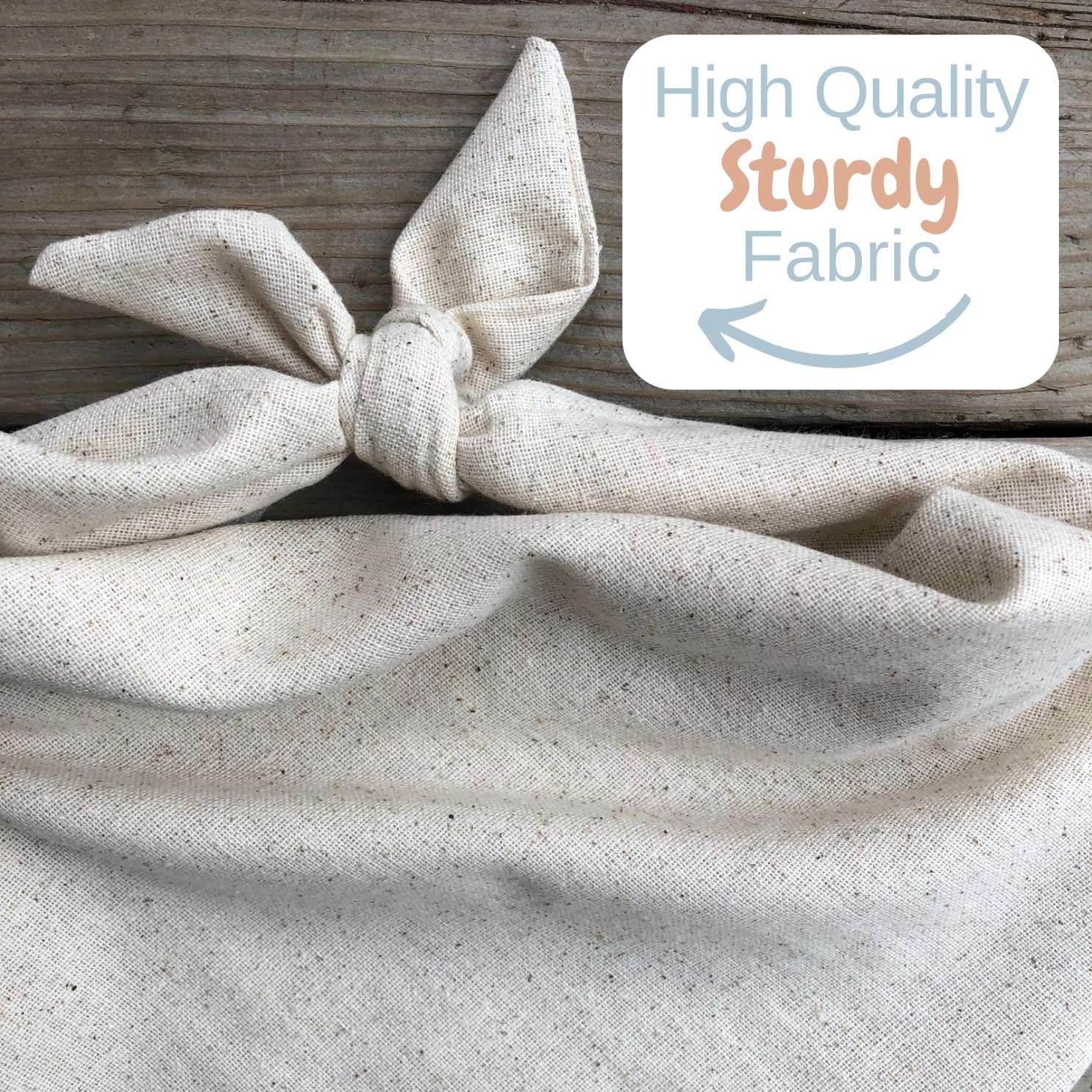 My Human Graduated! Dog Bandana Minimal Cream Beige Graduation Simple Boho Graduate Gift (Small)