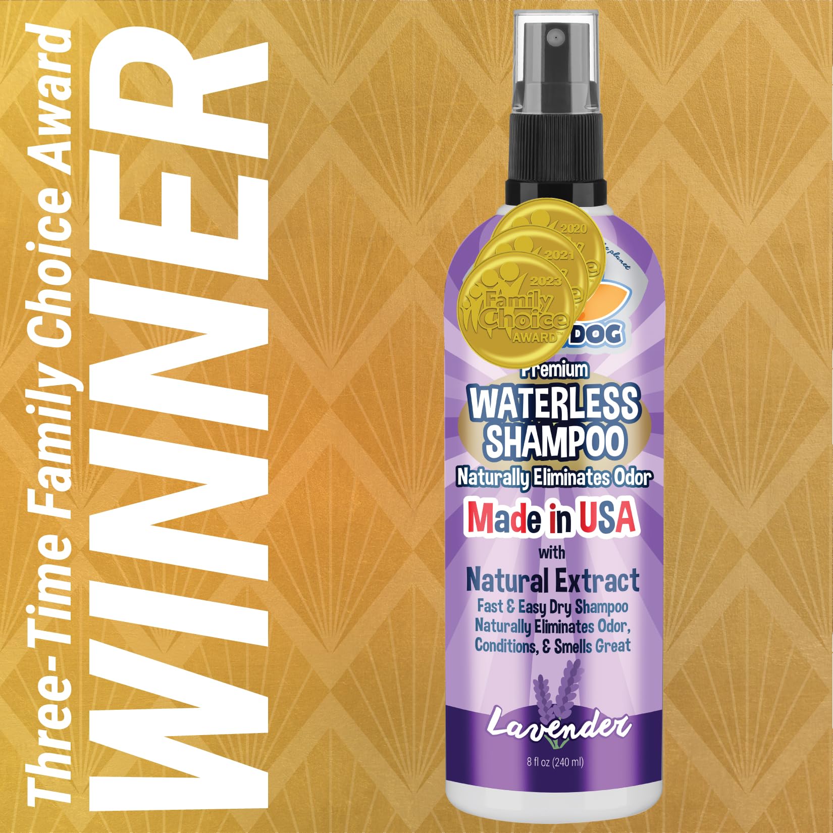 Bodhi Dog Waterless Shampoo  Natural Dry Shampoo For Dogs Or Cats  Neutralizes Pet Odor  No Rinse Required  Made With Natural Ex