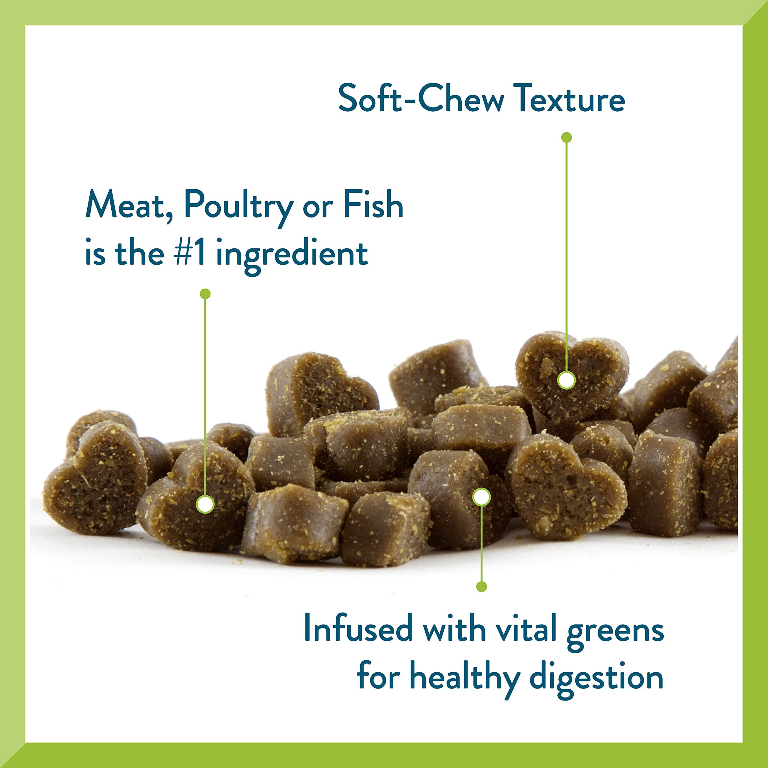 Pet Greens Treats Healthy Salmon Semi-Moist Dog Treat