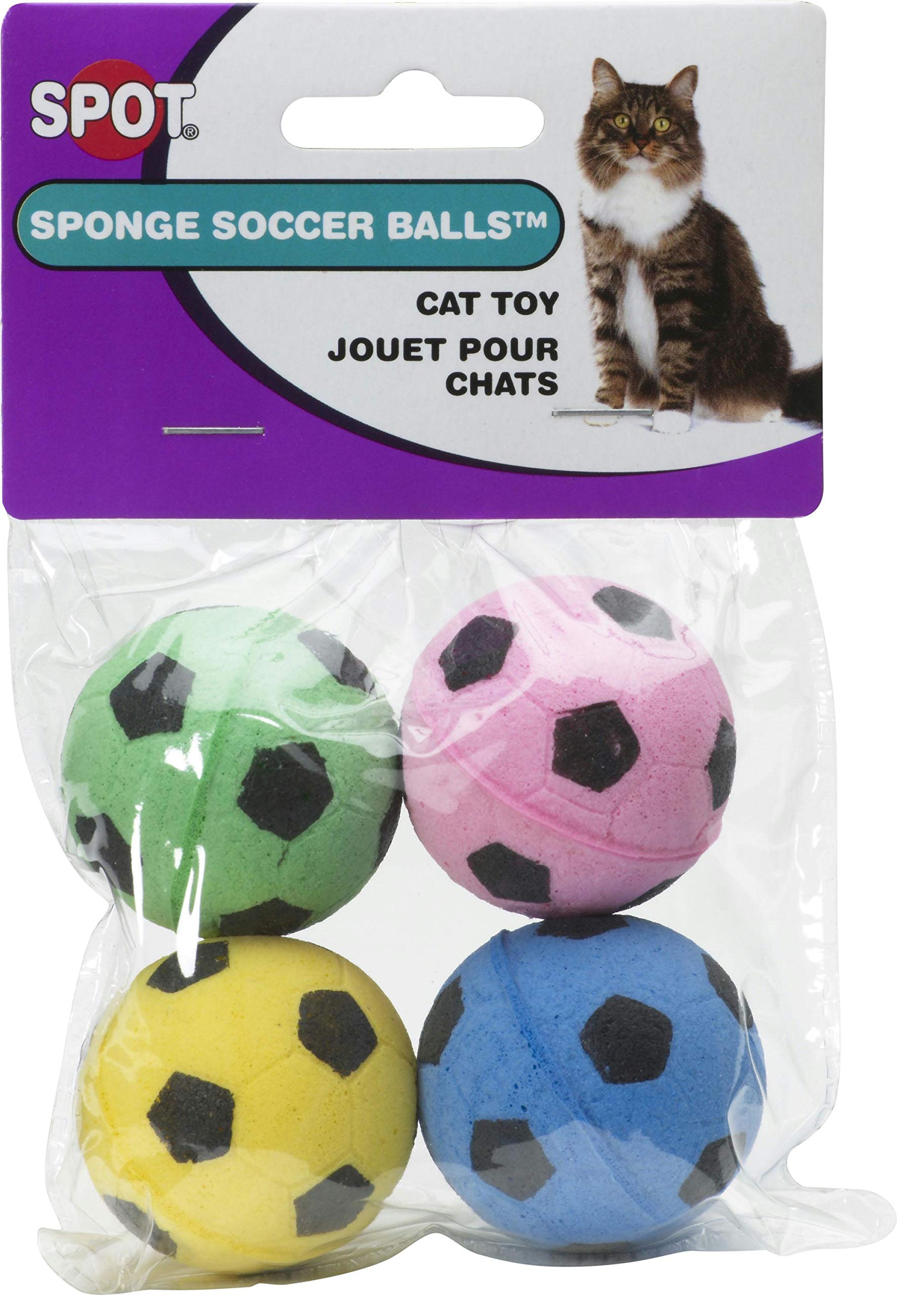 Ethical Products 773095 Sponge Soccerballs 4Pk