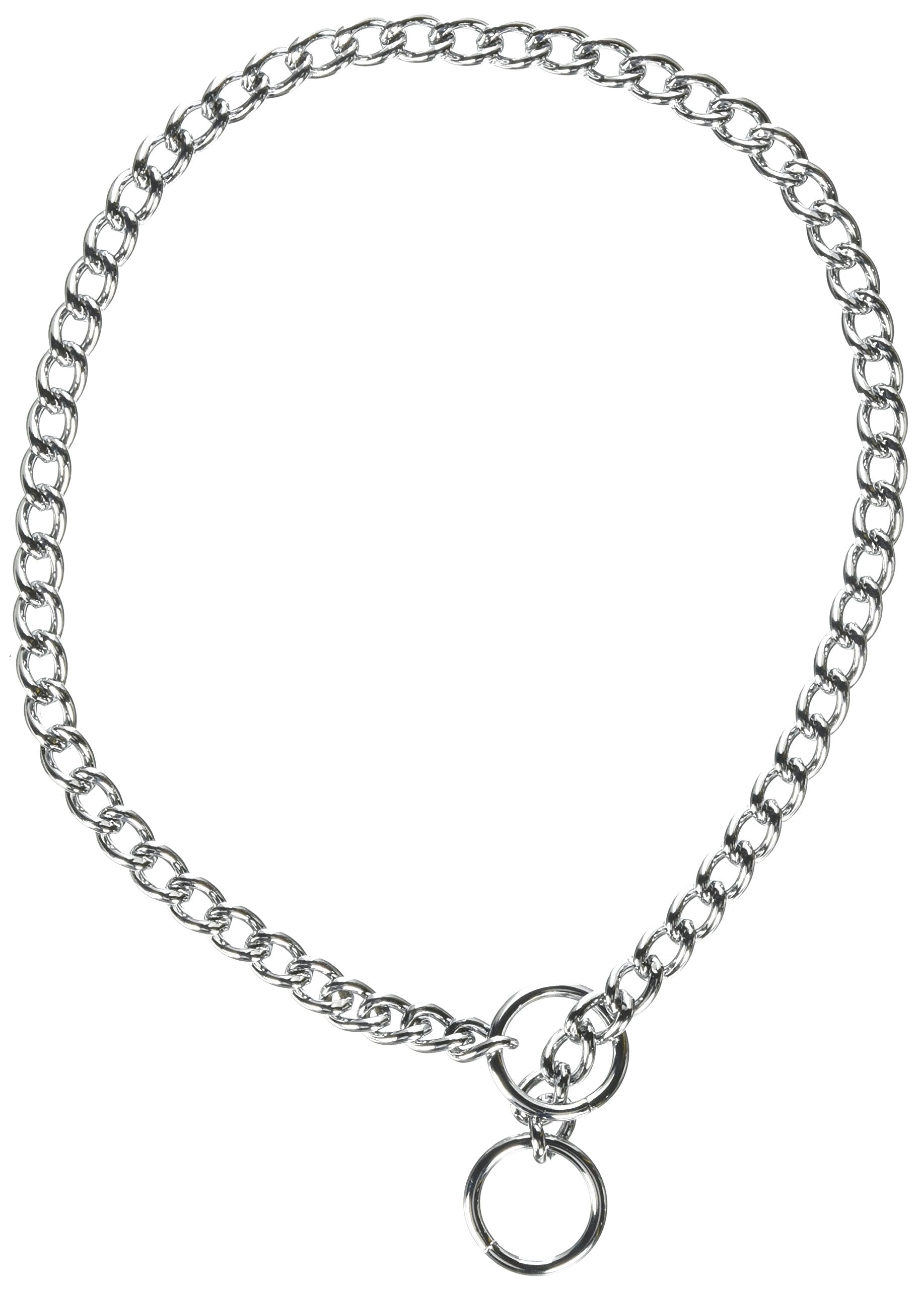 Coastal Pet Products DCP552522 22-Inch Titan Medium Chain Dog Training Choke/Collar with 2.5mm Link, Chrome