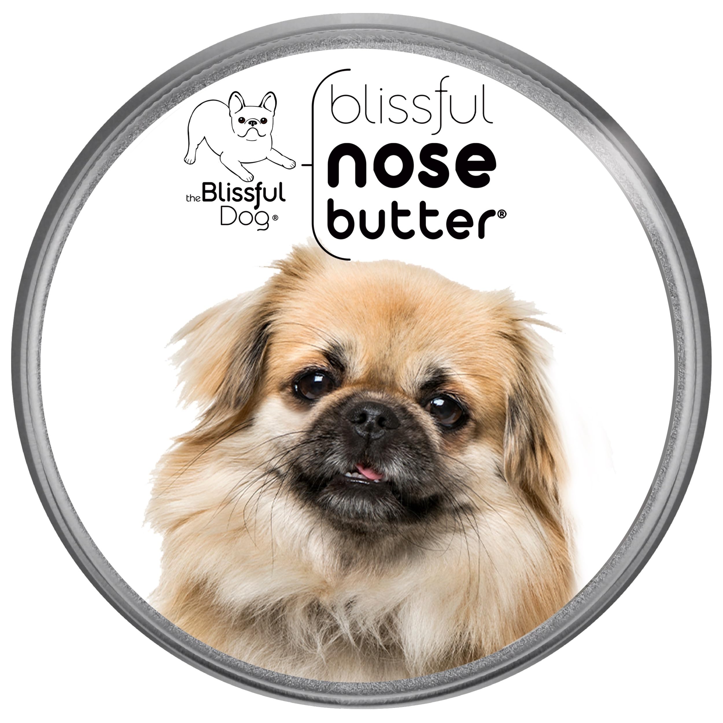 The Blissful Dog Tibetan Spaniel Unscented Nose Butter - Dog Nose Butter, 8 Ounce