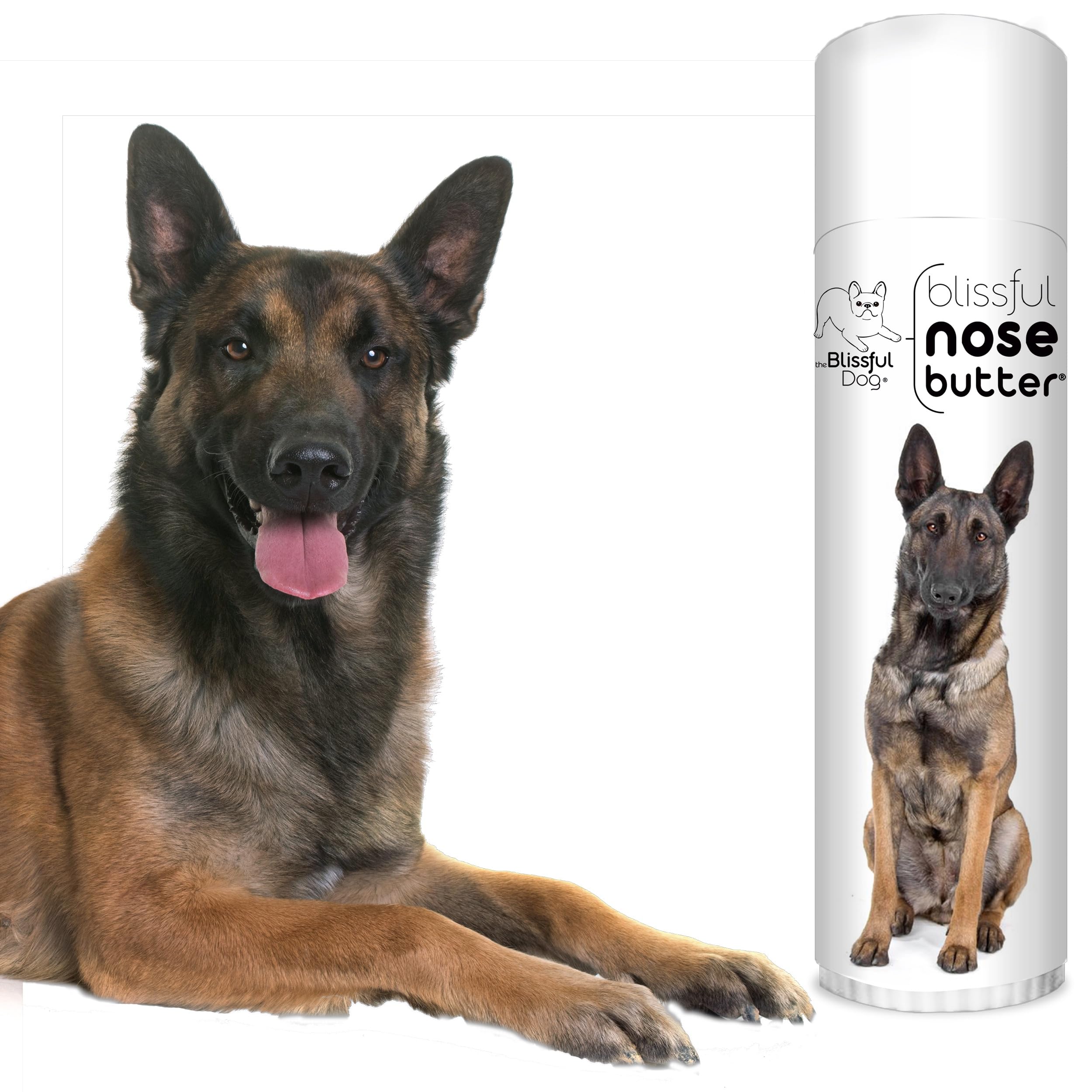 The Blissful Dog Belgian Malinois Unscented Nose Butter - Dog Nose Butter, 0.50 Ounce