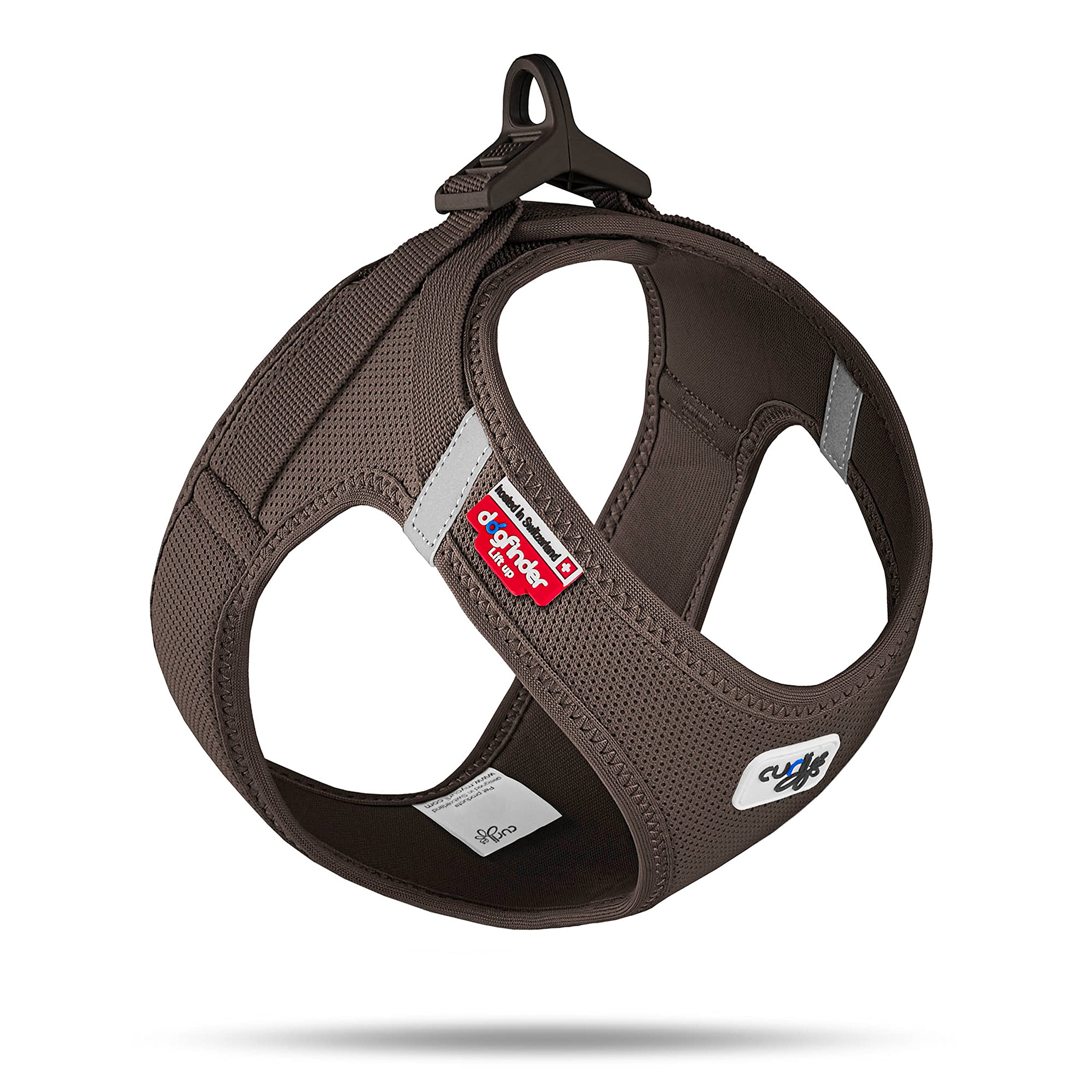 Vest Harness curli Clasp Air-Mesh Brown L