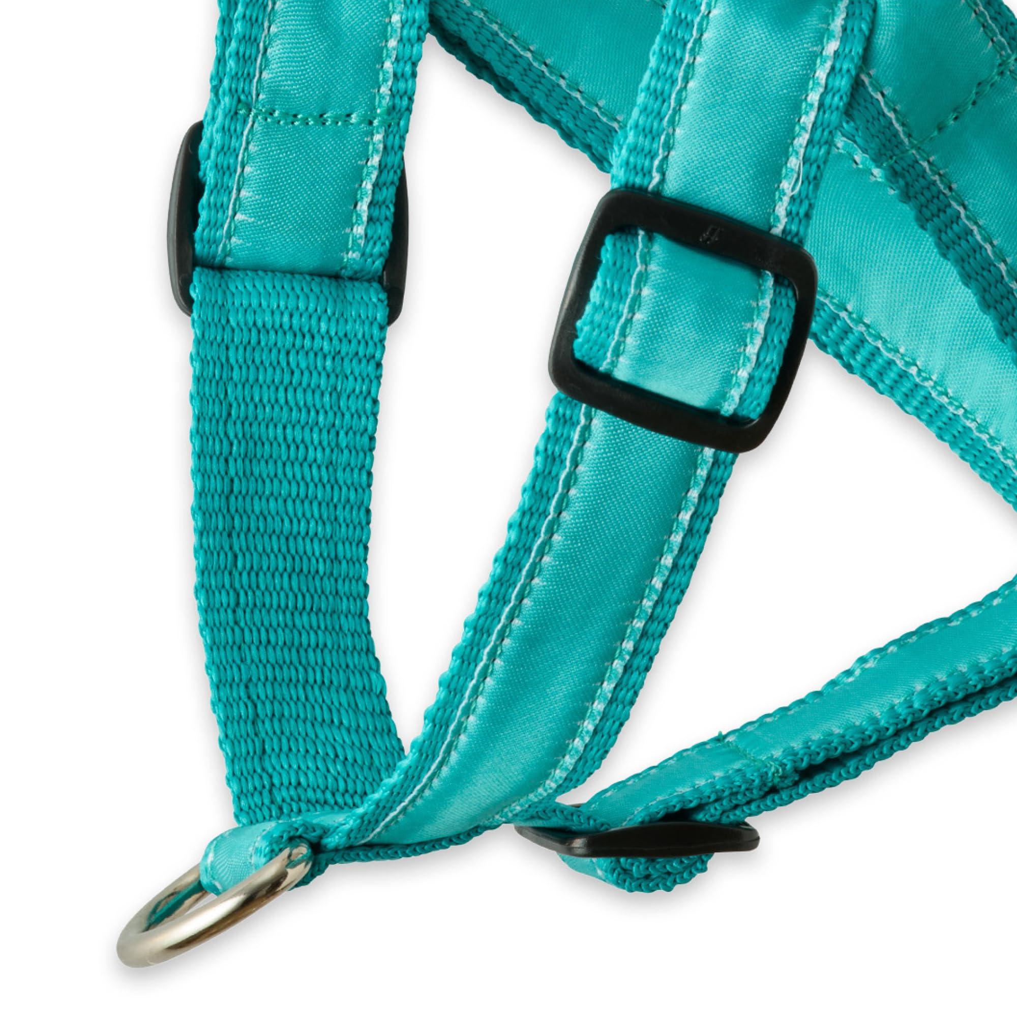 Pet Passion Remy - The Recycled Ribbon Harness, Turquoise, X-Small