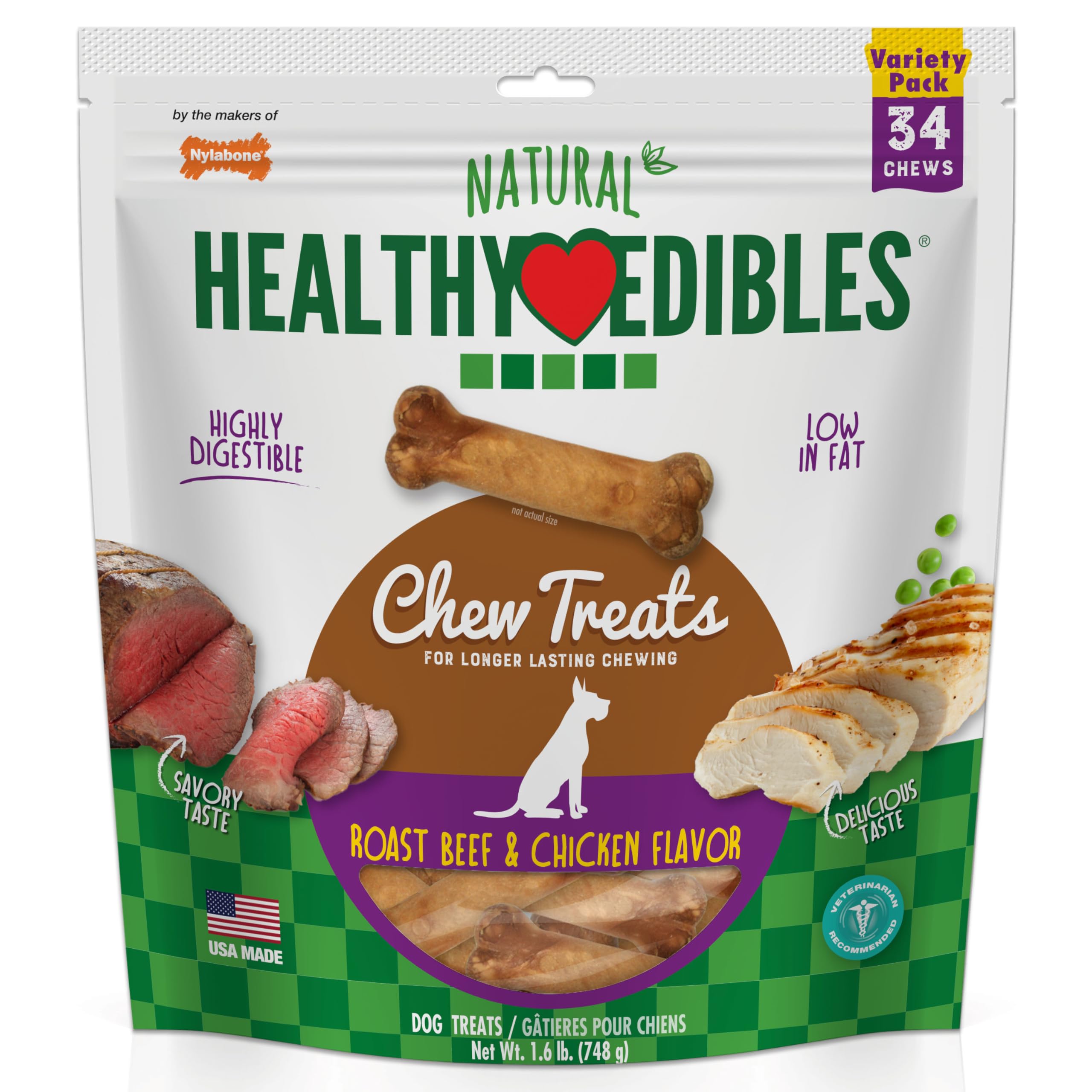 TFH PET ROAST BEEF/CHICK VAR 34CT