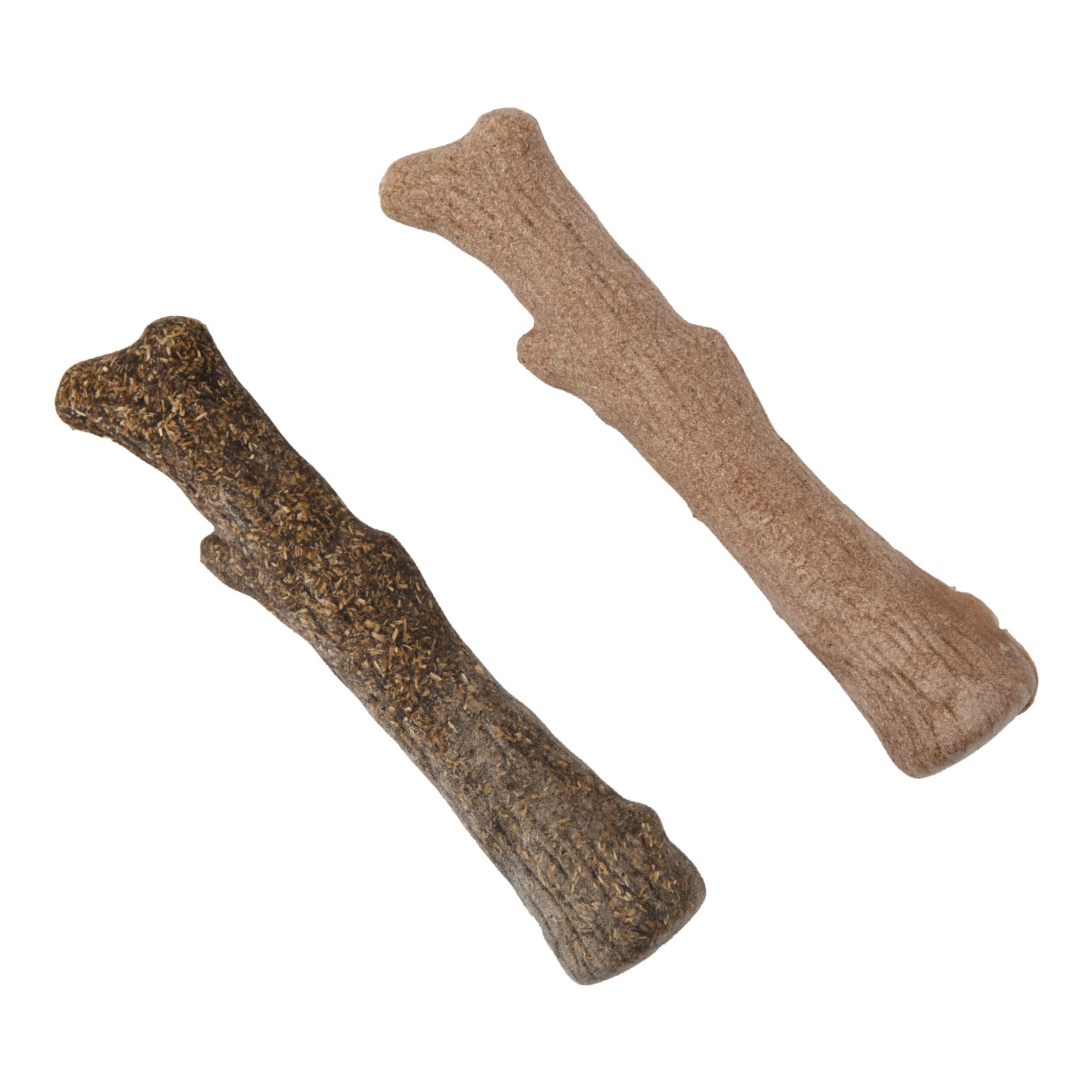 Petstages Newhide Alternative Dog Chew Toy, Medium (2 Piece)