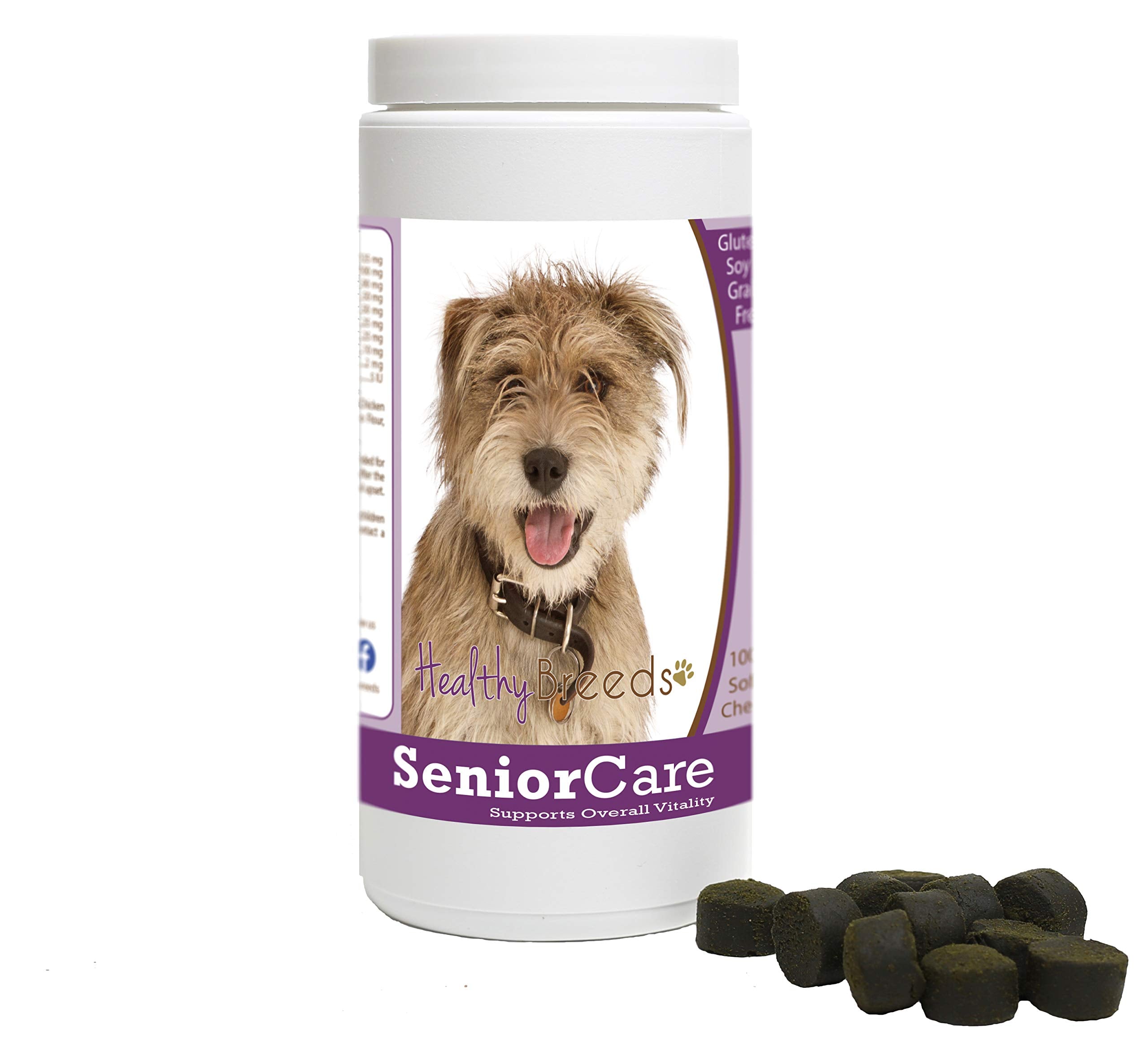 Healthy Breeds Mutt Senior Dog Care Soft Chews 100 Count