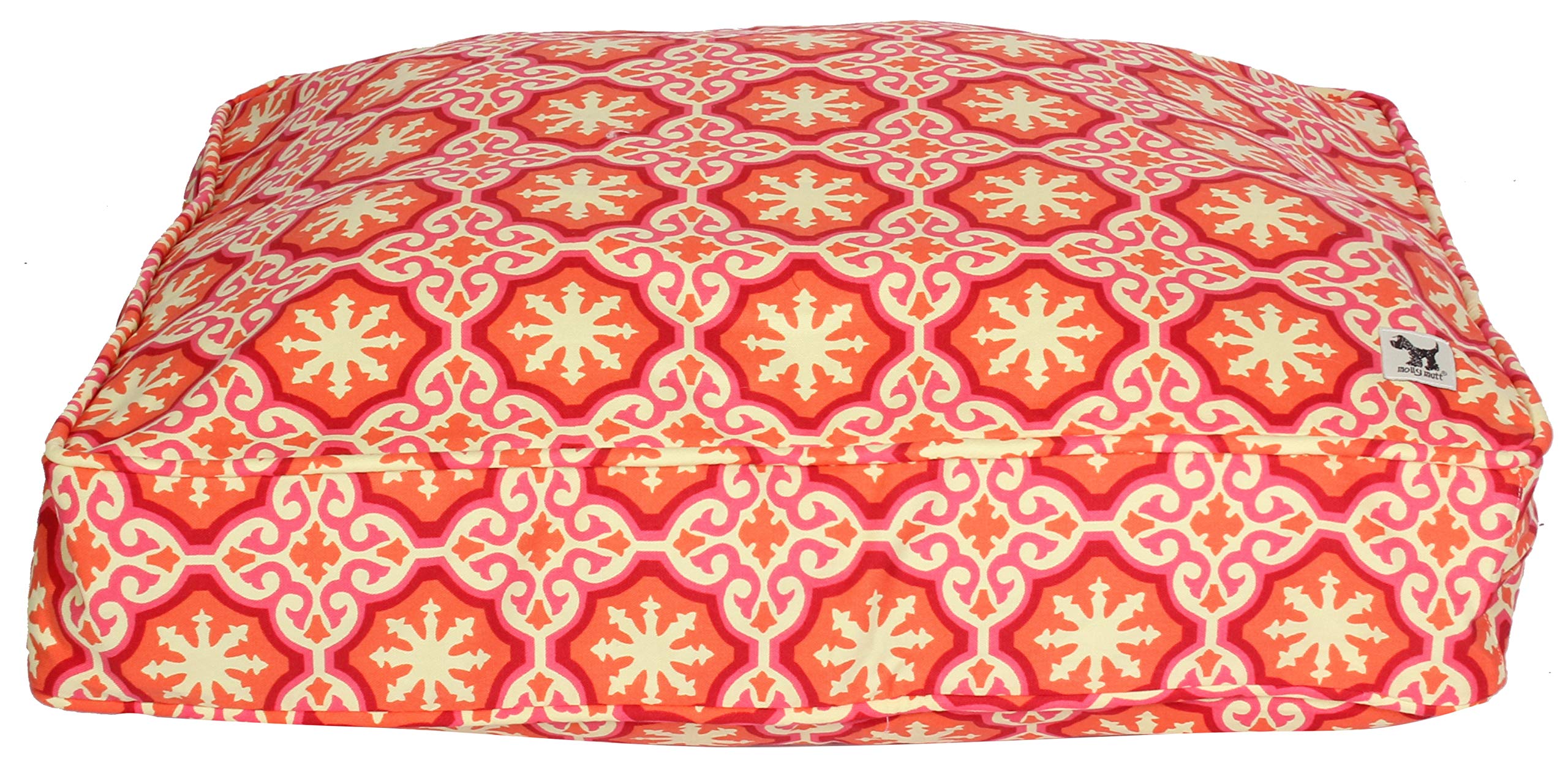 Molly Mutt Huge Dog Bed Cover - Papillon Print - Measures 36”X45”X5’’ - 100% Cotton - Durable - Breathable - Sustainable - Machine Washable Dog Bed Cover