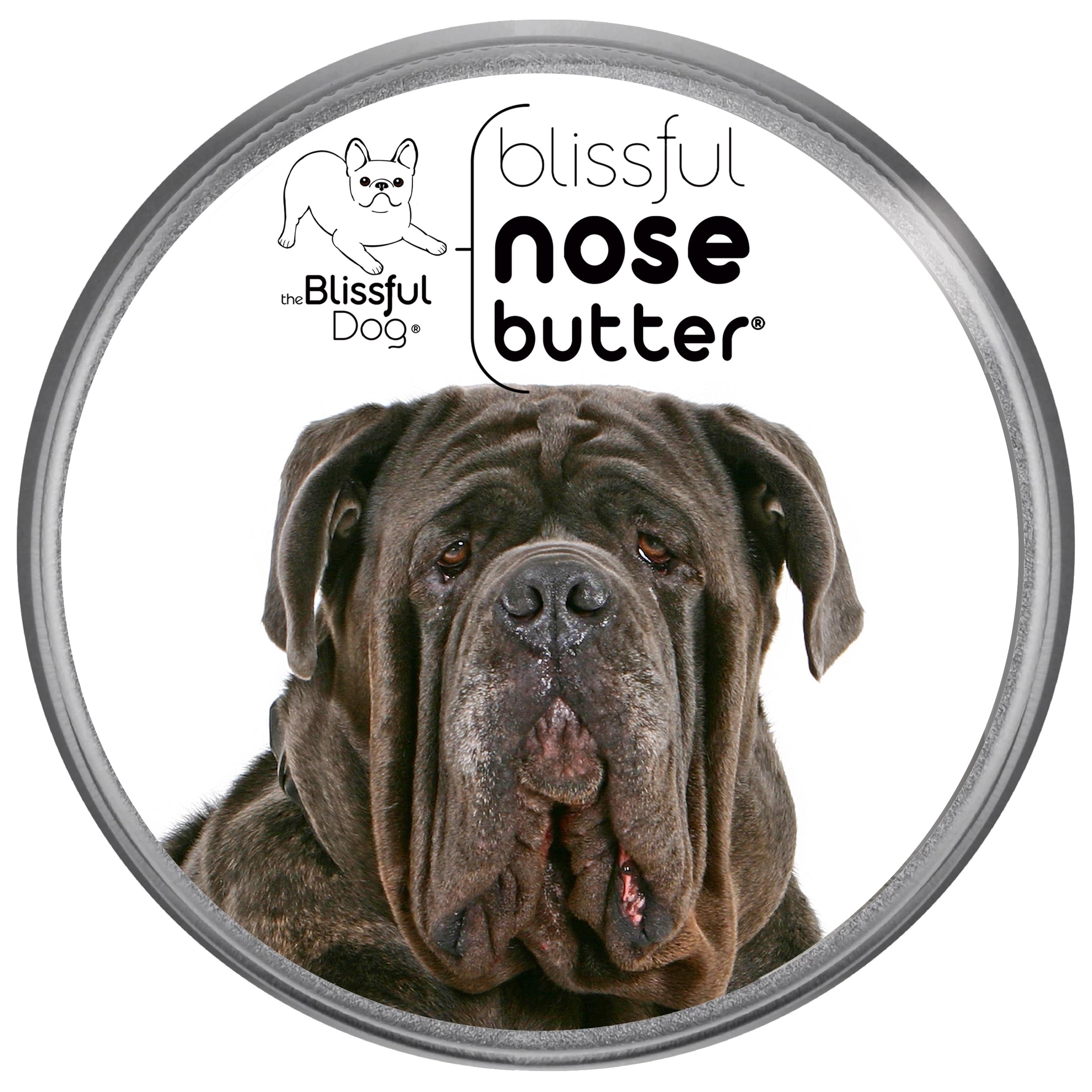 The Blissful Dog Neapolitan Mastiff Unscented Nose Butter - Dog Nose Butter, 4 Ounce