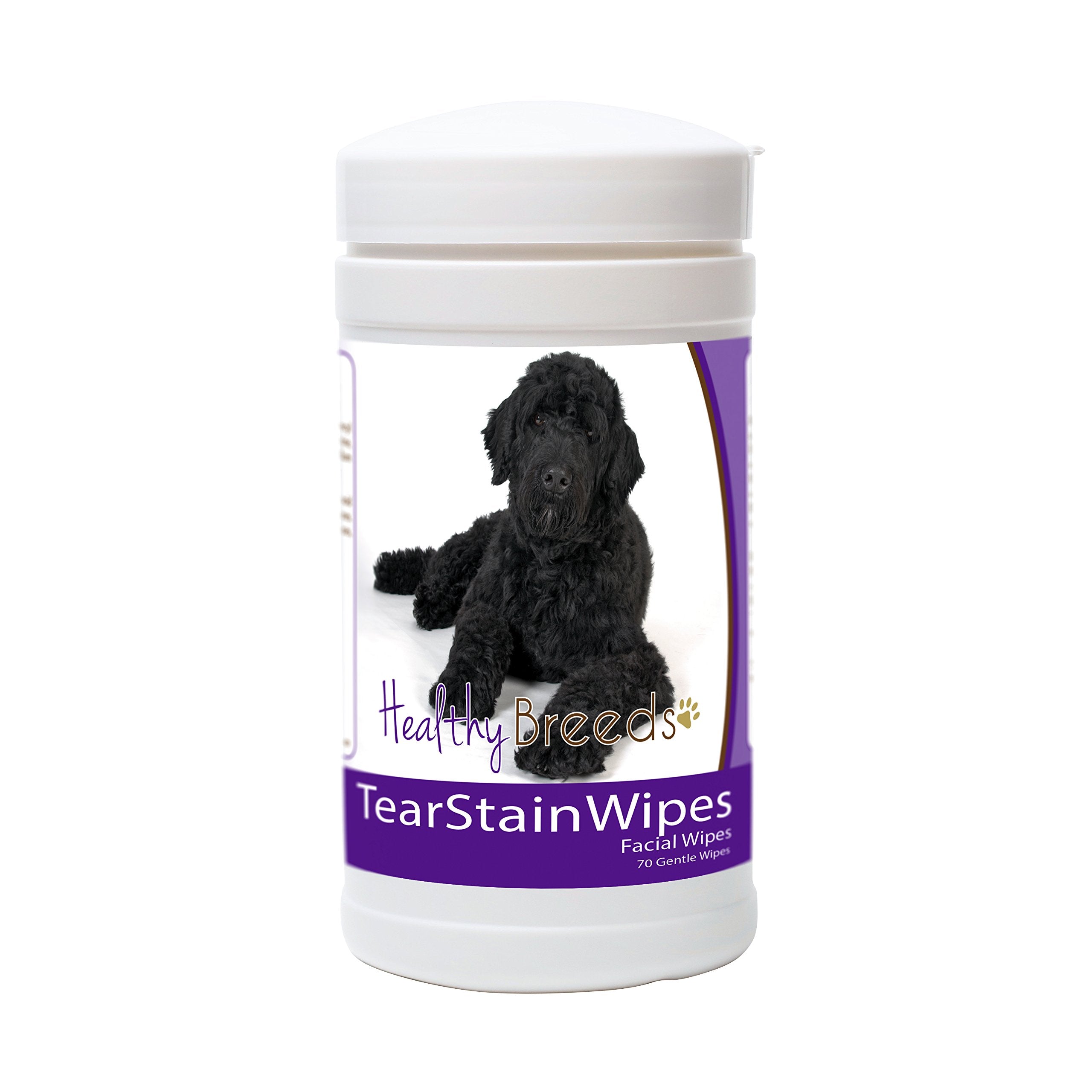 Healthy Breeds Portuguese Water Dog Tear Stain Wipes 70 Count