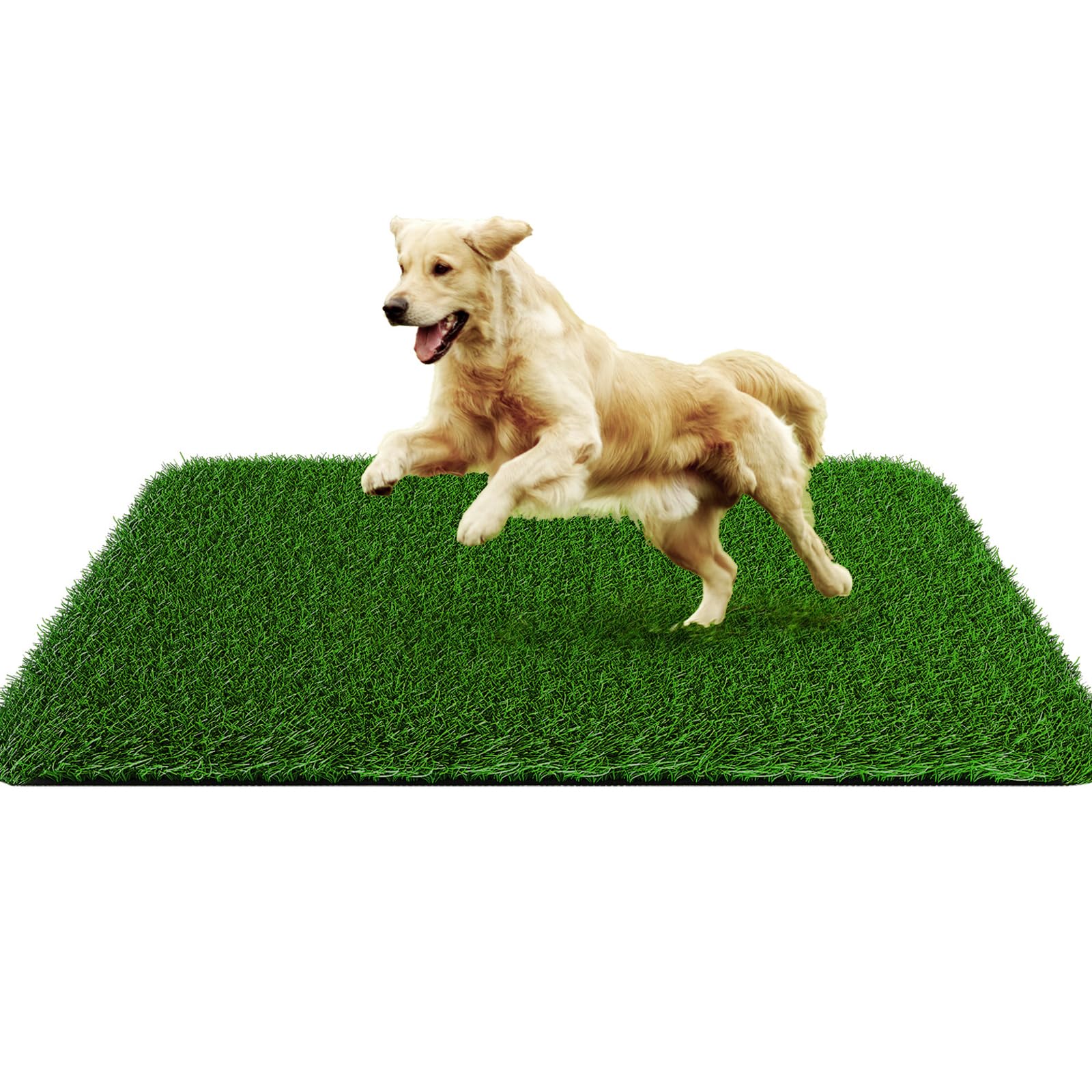 Soft Artificial Grass Pad For Dogs 28 X 40 Inches, High Absorbency, Easy To Clean, Indoor/Outdoor Use (1 Pack)