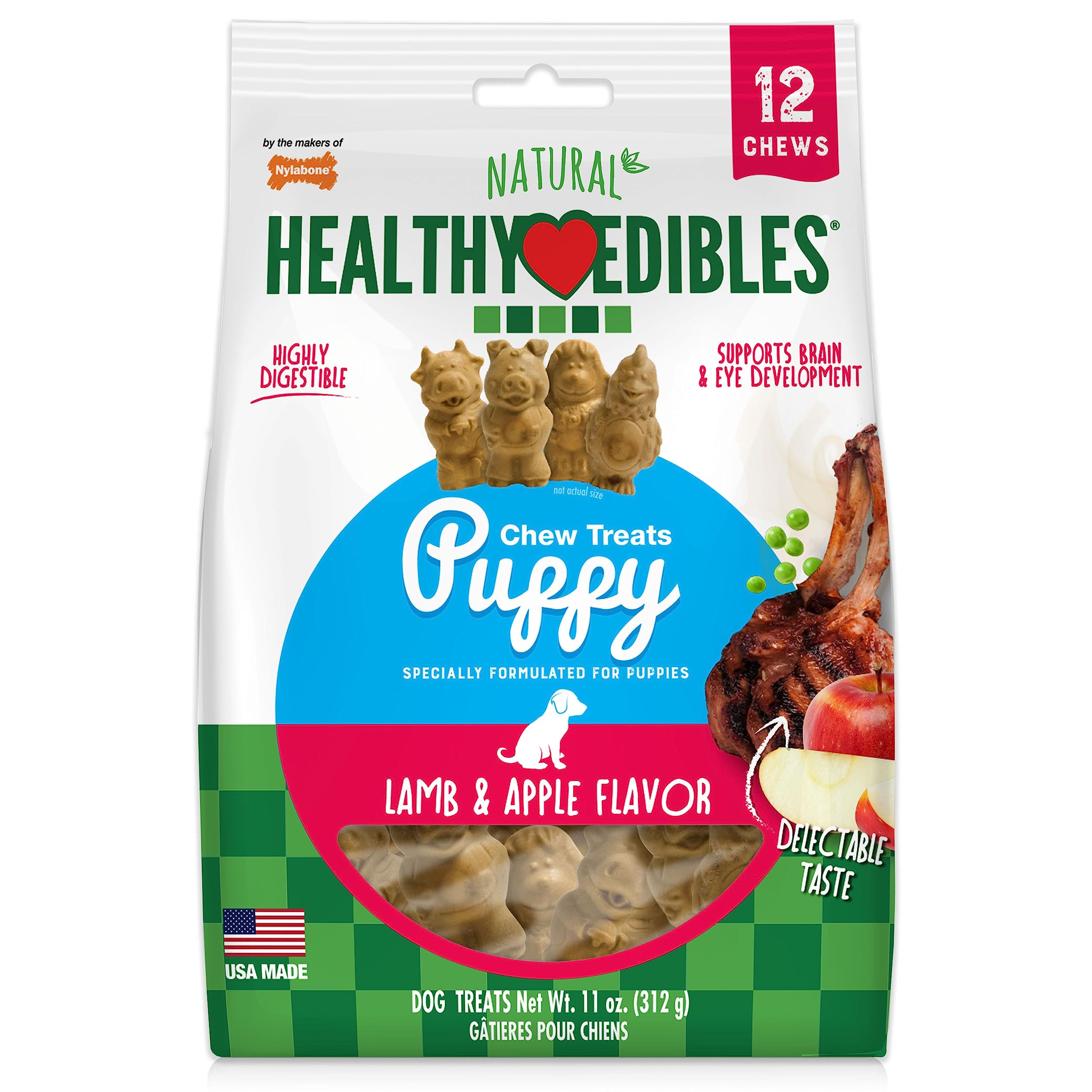 TFH ONE SZ EDIBLES PUP PALS 12CT