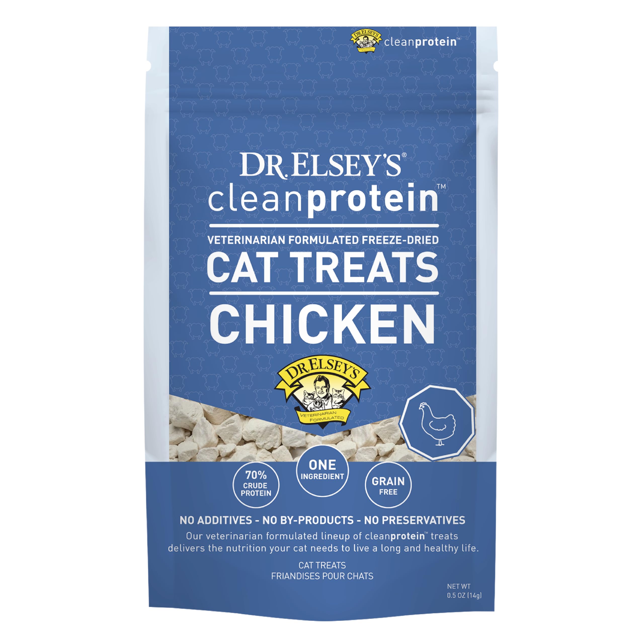 Dr. Elseys Freeze-Dried Chicken Cat Treats 0.5 oz.