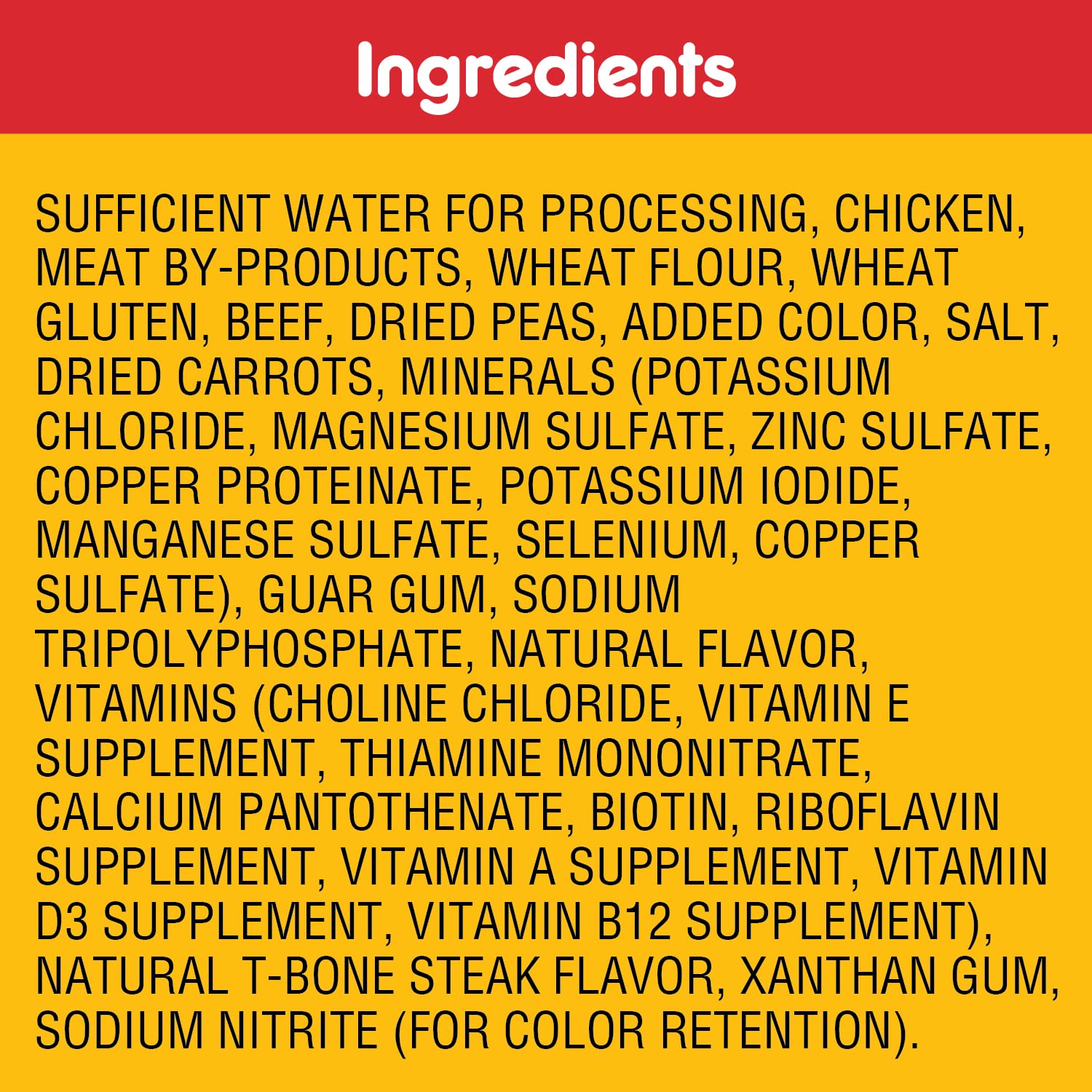 Pedigree Small Dog Tender Bites in Gravy Wet Dog Food, Steak & Vegetable Flavor, 13.2 oz. Cans (12 Count, Pack of 1)